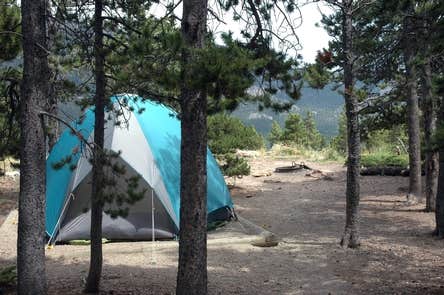 Camper-submitted photo at Longs Peak Campground — Rocky Mountain National Park near Estes Park, CO