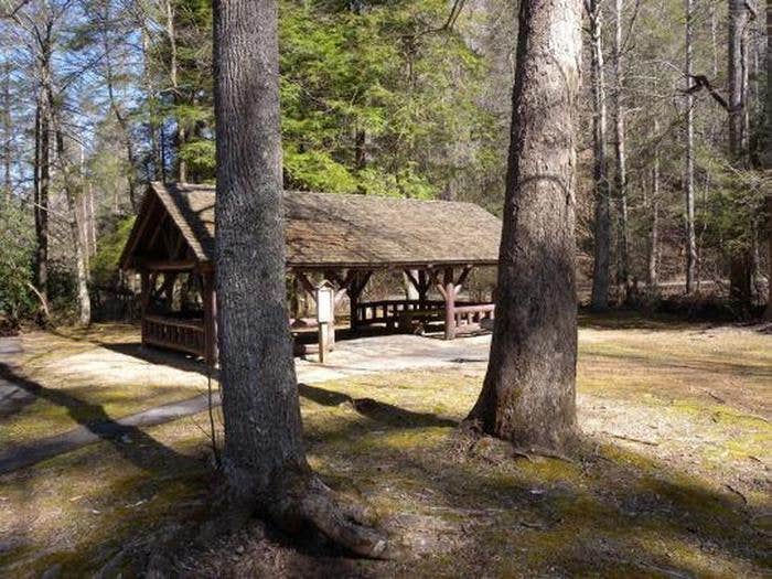 Camper-submitted photo at The Laurels Picnic Area Pavilions near Dungannon, VA