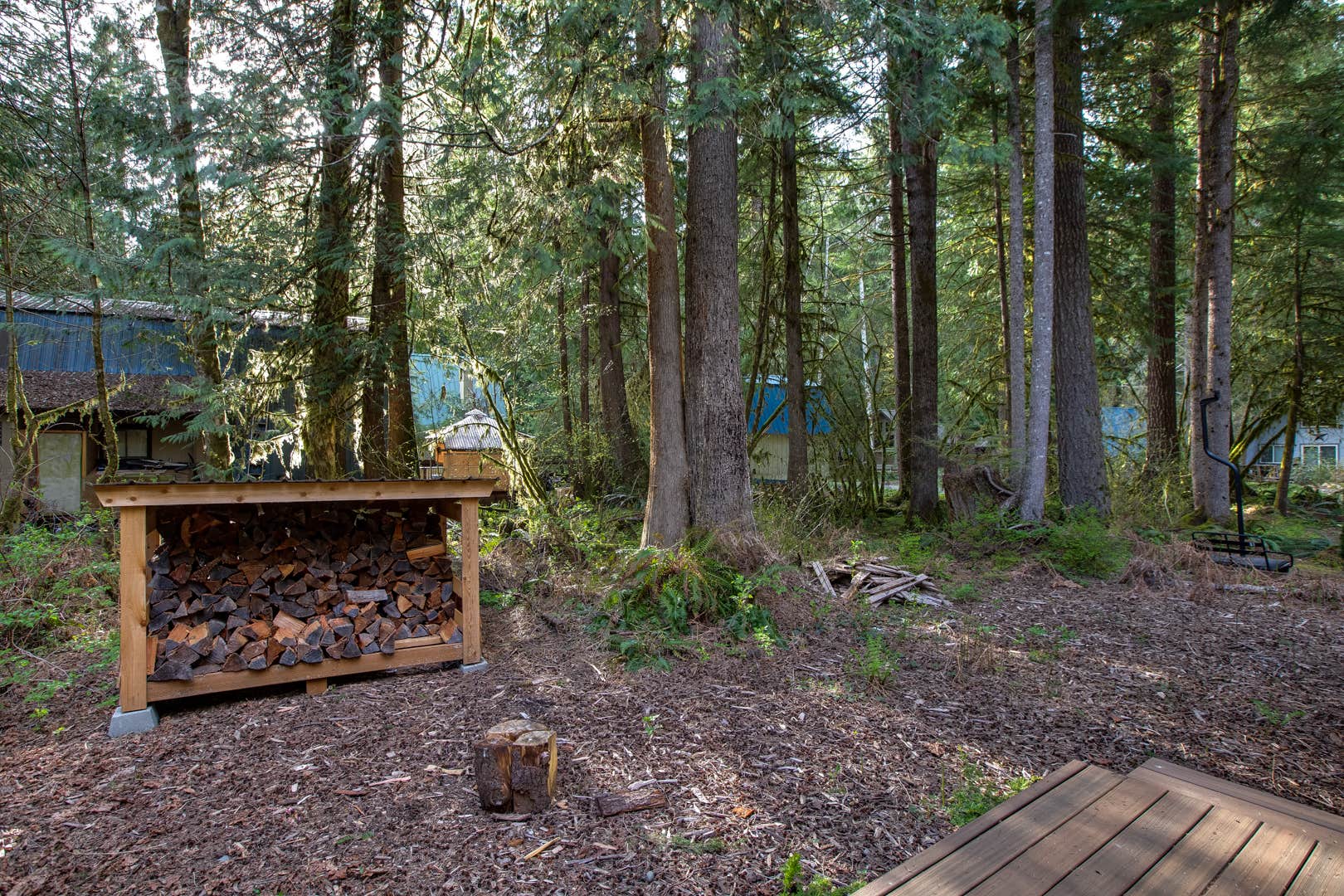 Camper submitted image from Mt. Baker Lodging - Cabin #74 - Fireplace, BBQ, WiFi, Pets Ok, Sleeps-8! - 5