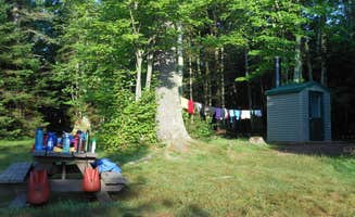 Haley C.'s photo of a cabin at Apostle Islands Area RV park and Camping near Apostle Islands National Lakeshore
