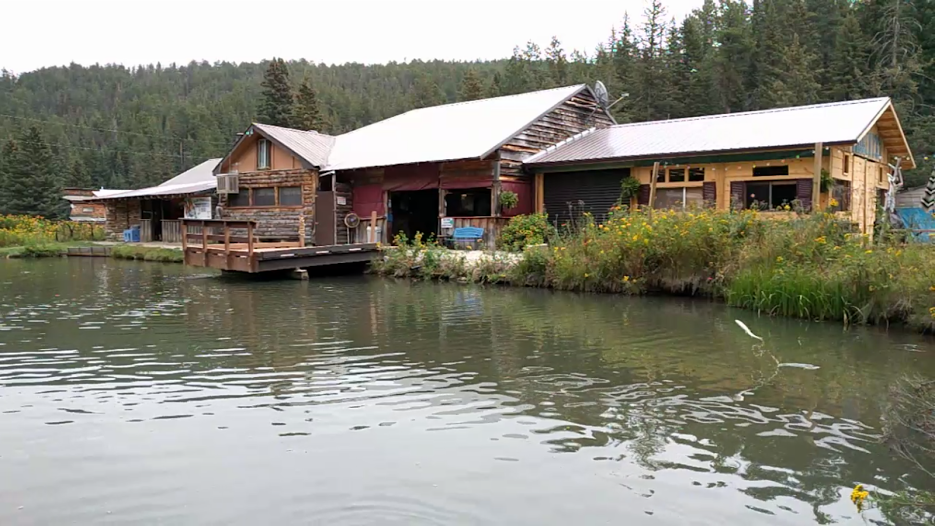 M. S.'s photo of glamping accommodations at Fish'n Fry Campground and Cabins near Beulah, WY