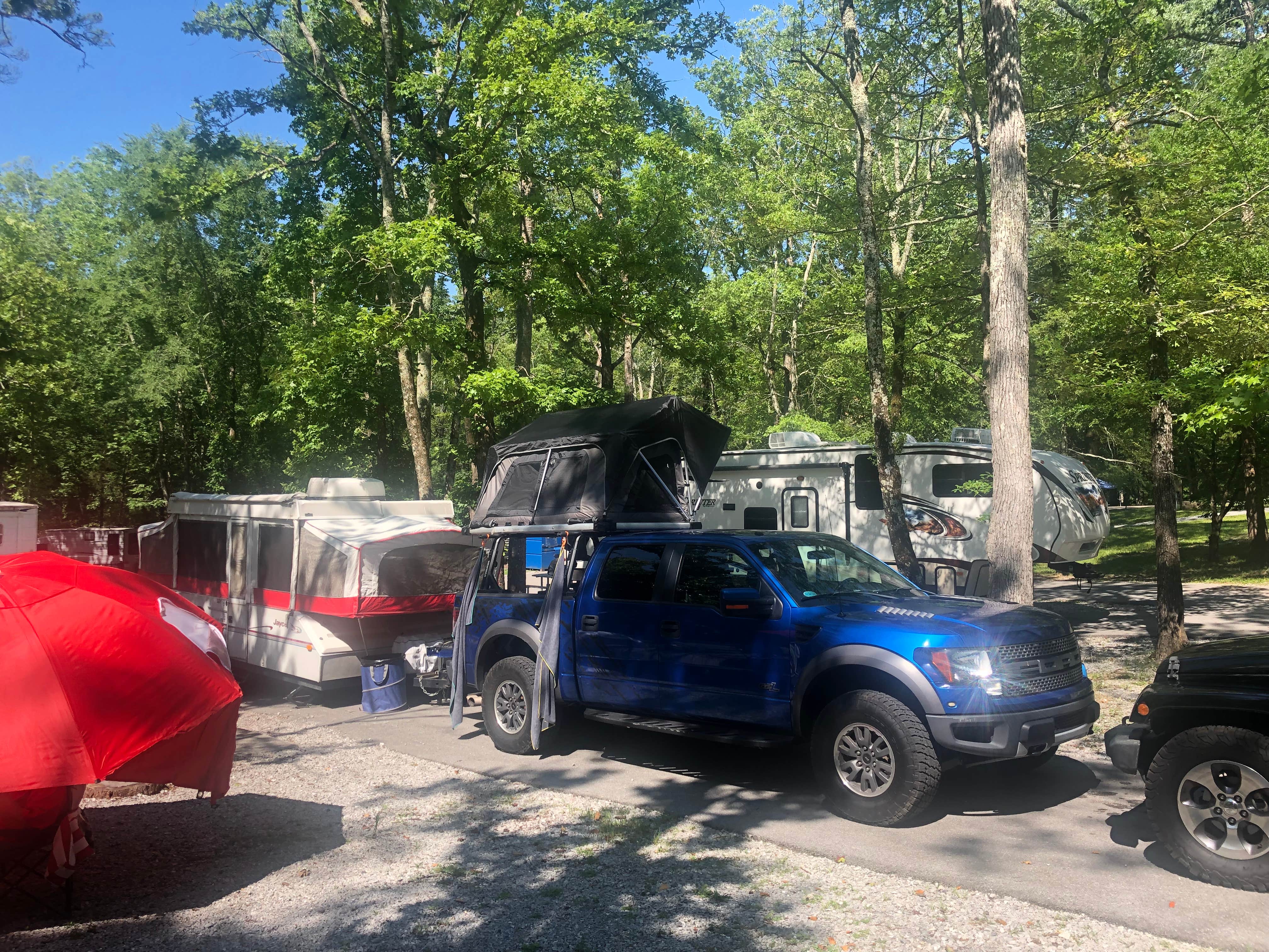 Lori H.'s photo of tent camping at Harrison Bay State Park Campground near Rocky Face, GA