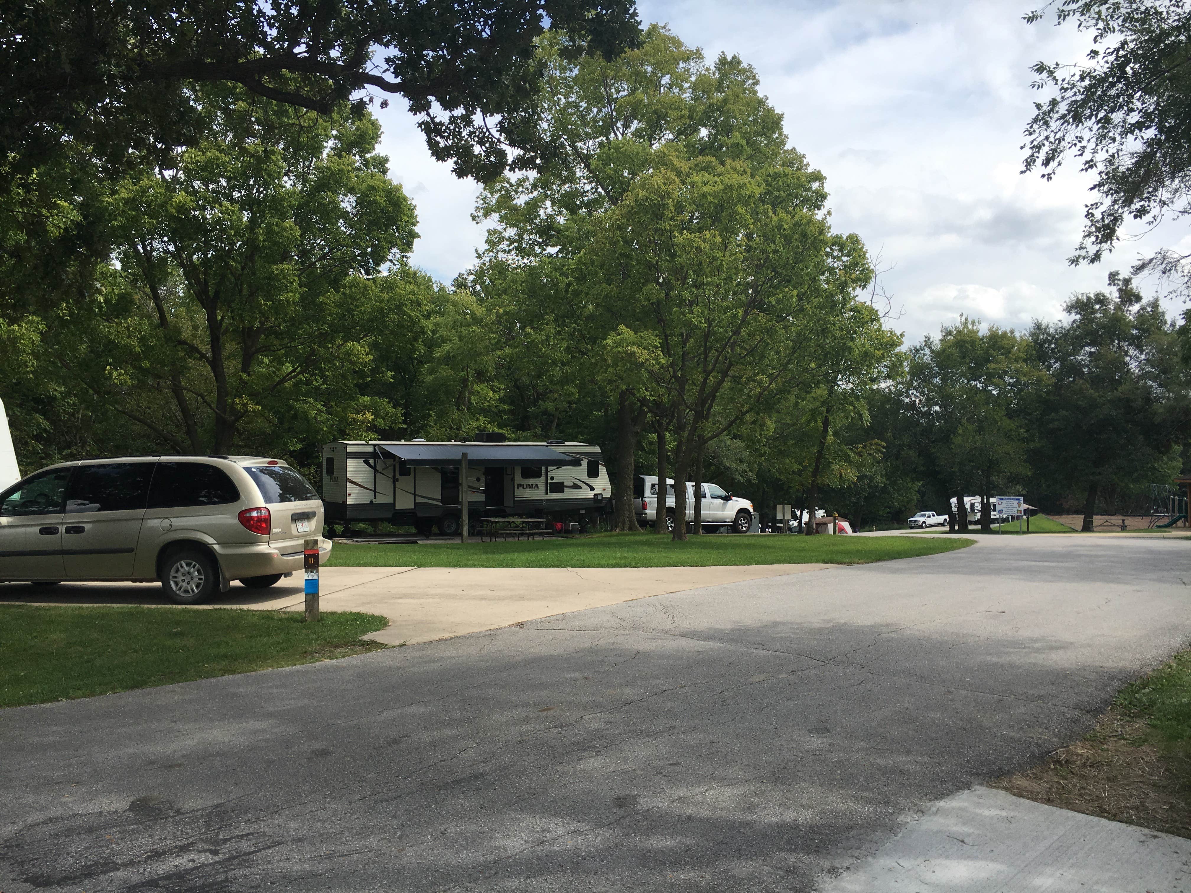 Camper submitted image from Long Branch State Park Campground - 4