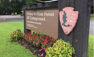 Camping near Fort Belvoir Travel and RV Camp: Prince William Forest RV Campground — Prince William Forest Park, Dumfries, Virginia