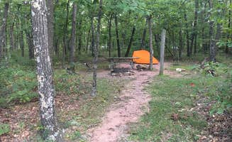 Matt S.'s photo of tent camping at Taum Sauk Mountain State Park Campground near Ozark National Scenic Riverways
