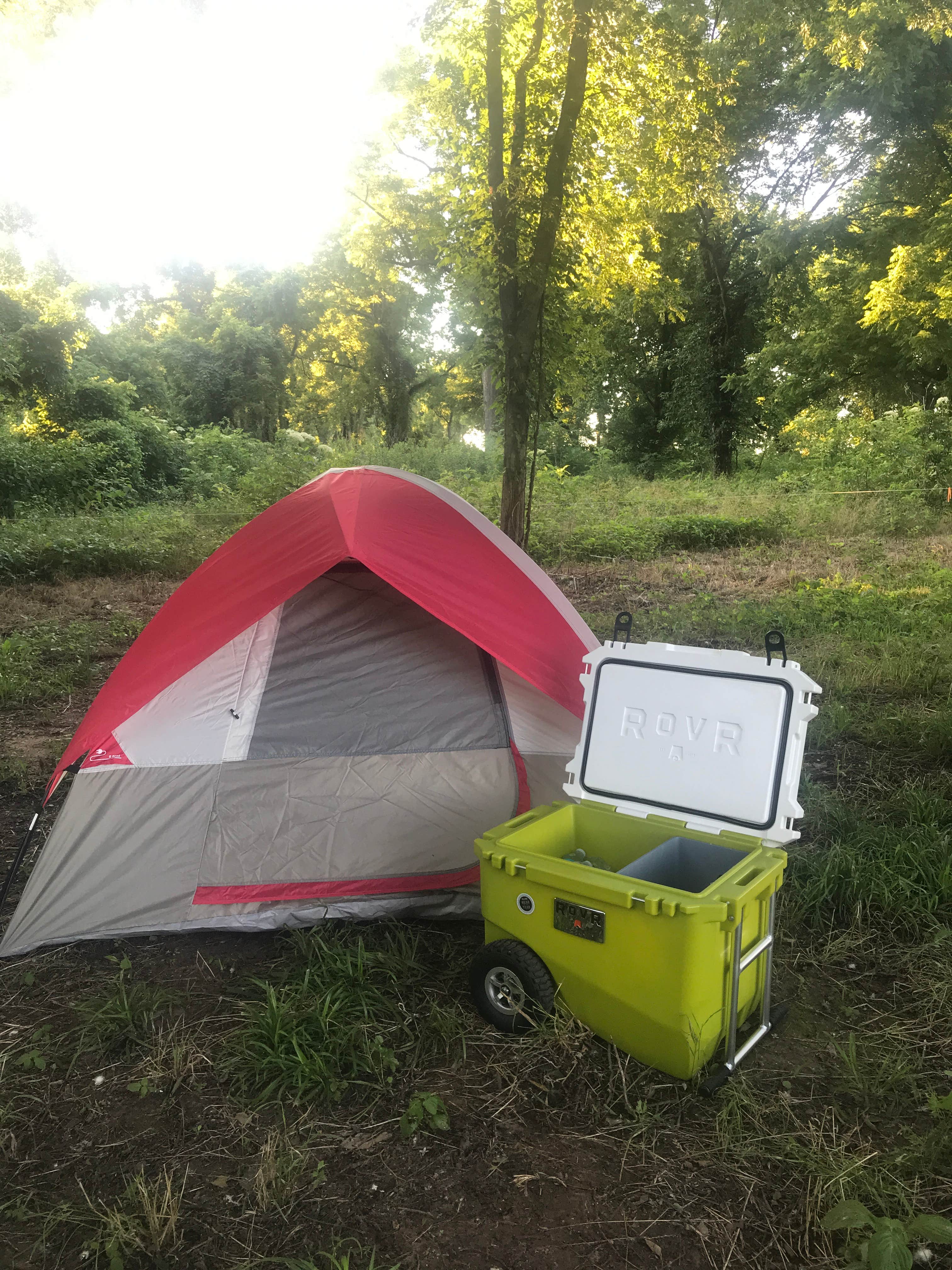 Camper submitted image from Red River Sandbox Camping: Dancing Deer Meadow - CLOSED - 4