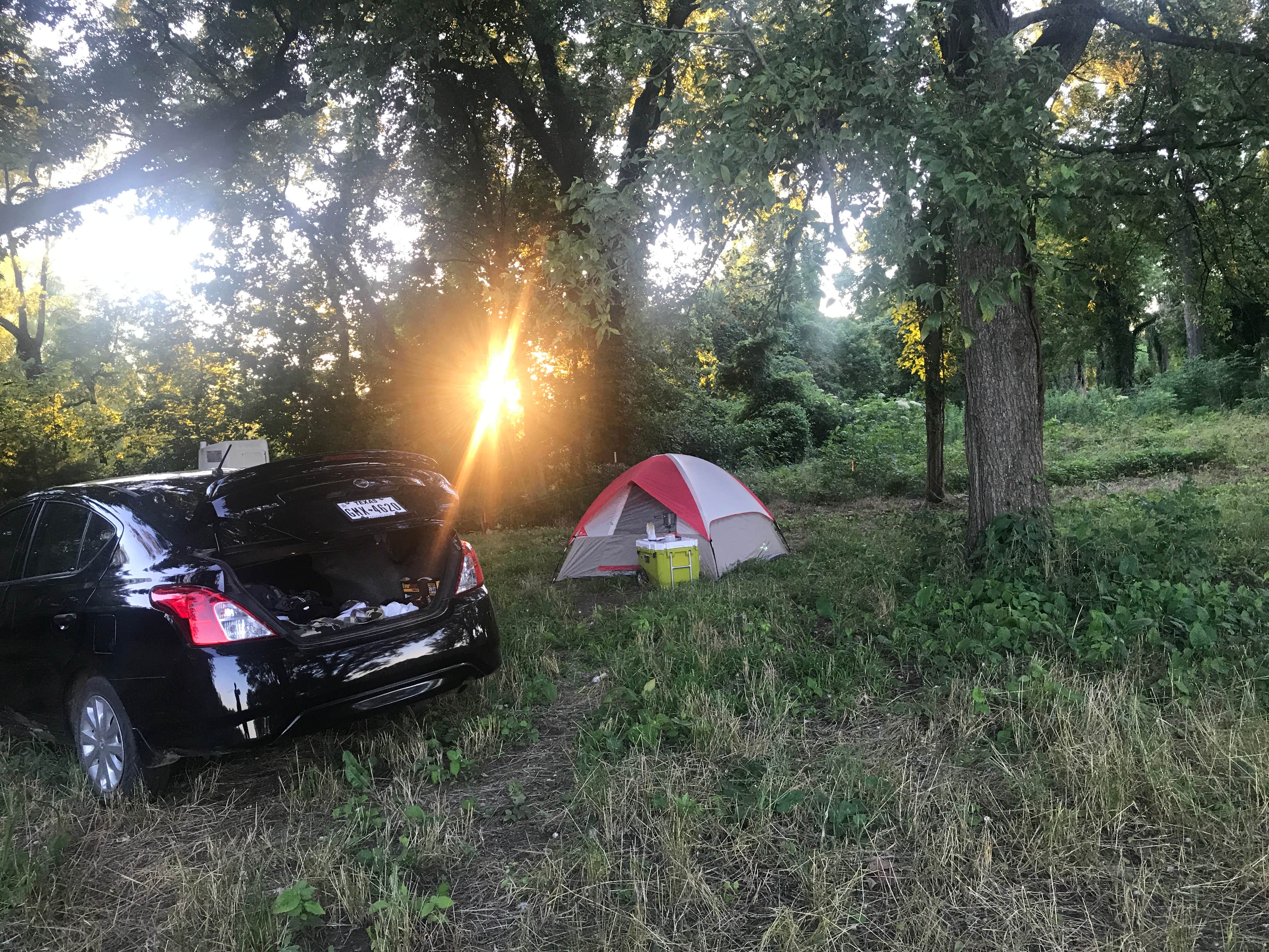 Camper submitted image from Red River Sandbox Camping: Dancing Deer Meadow - CLOSED - 3