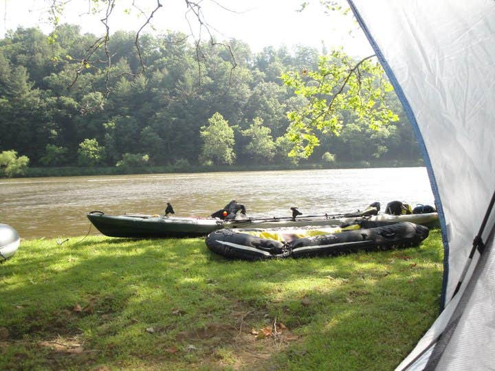 Rhonda B.'s photo at New River Canoe and Campground near Traphill, NC