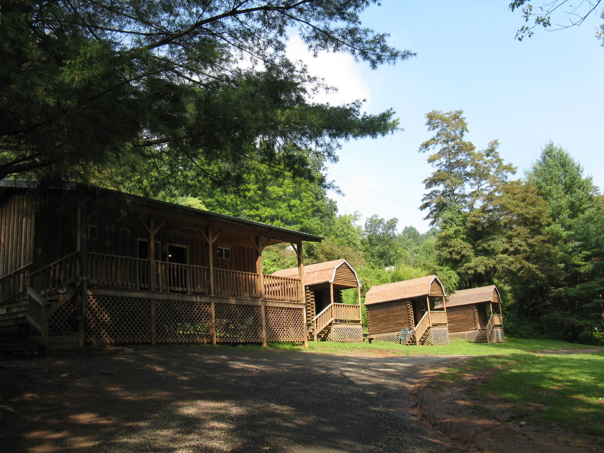 Rhonda B.'s photo of glamping accommodations at New River Canoe and Campground near Atkins, VA