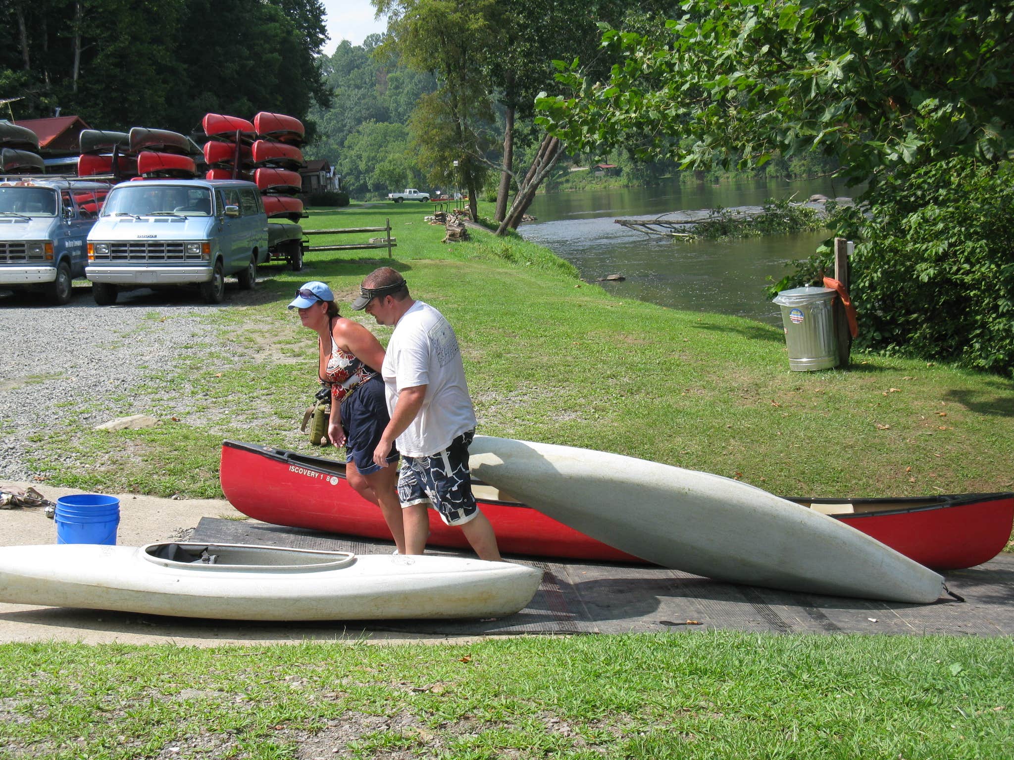 Camper-submitted photo at New River Canoe and Campground near Traphill, NC