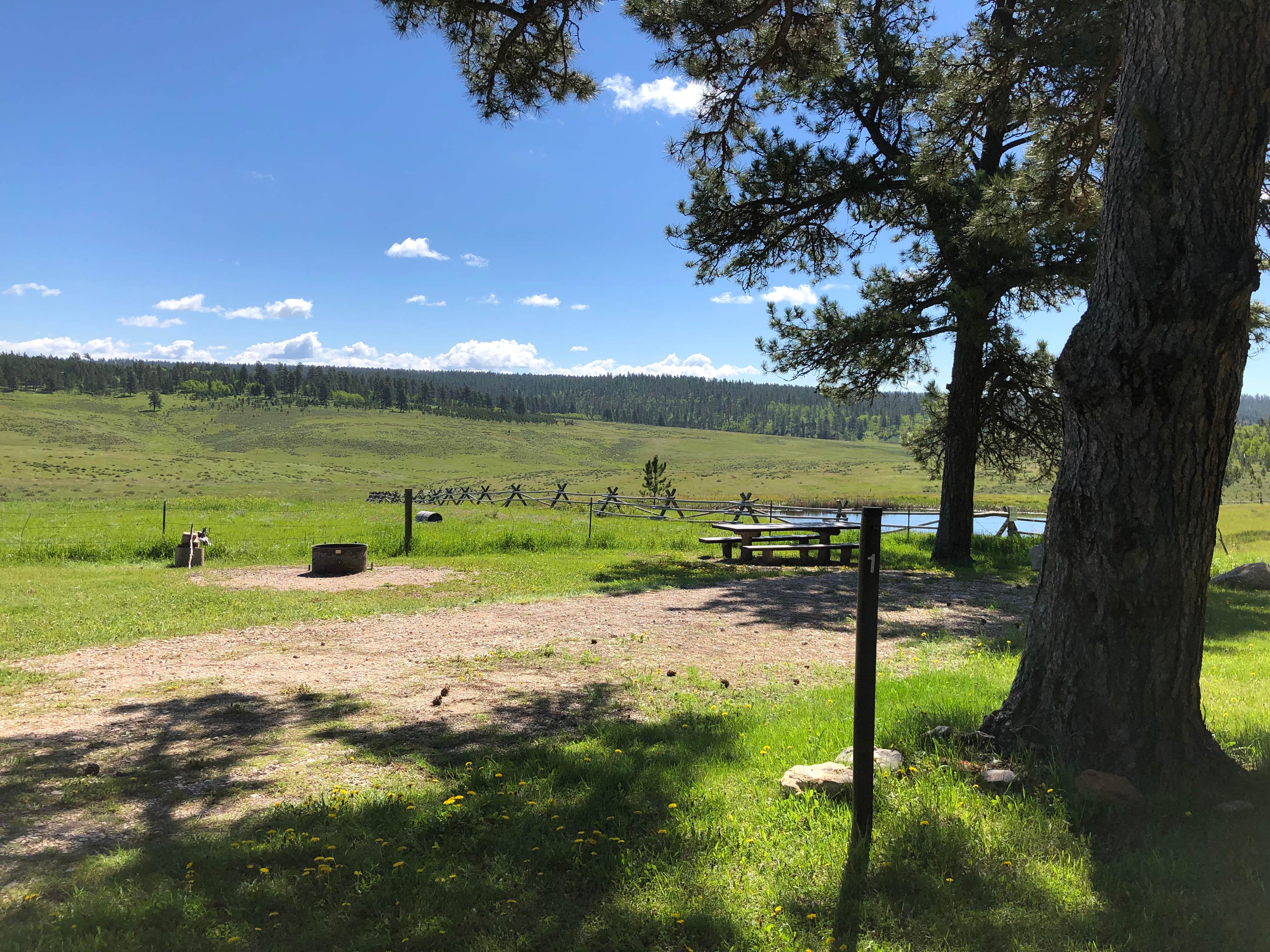 Camper-submitted photo at Redbank Spring Campground near Newcastle, WY
