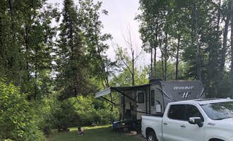 Camping near Whiteface Reservoir: Fisherman's Point City Campground, Biwabik, Minnesota