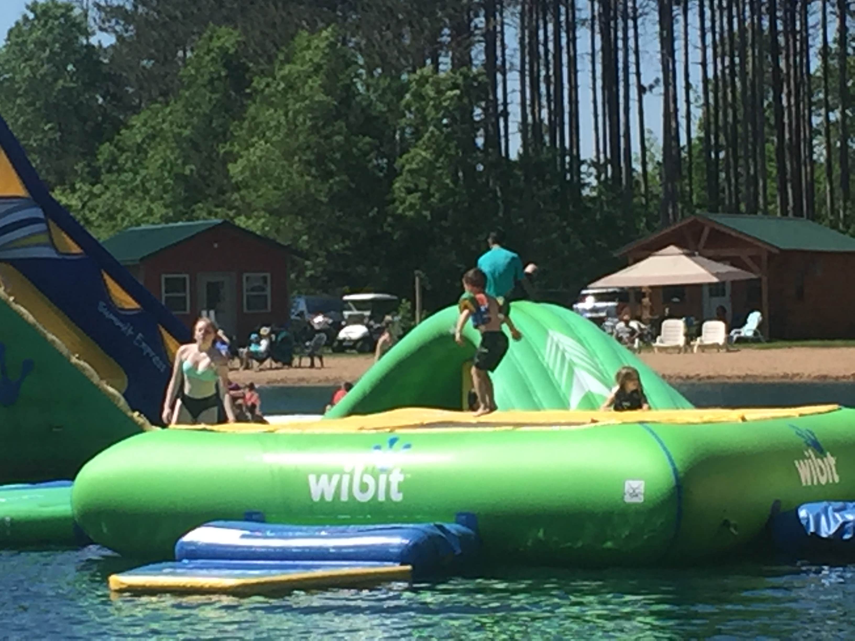 Camper-submitted photo at River's Edge Campground - Black River near Holmen, WI