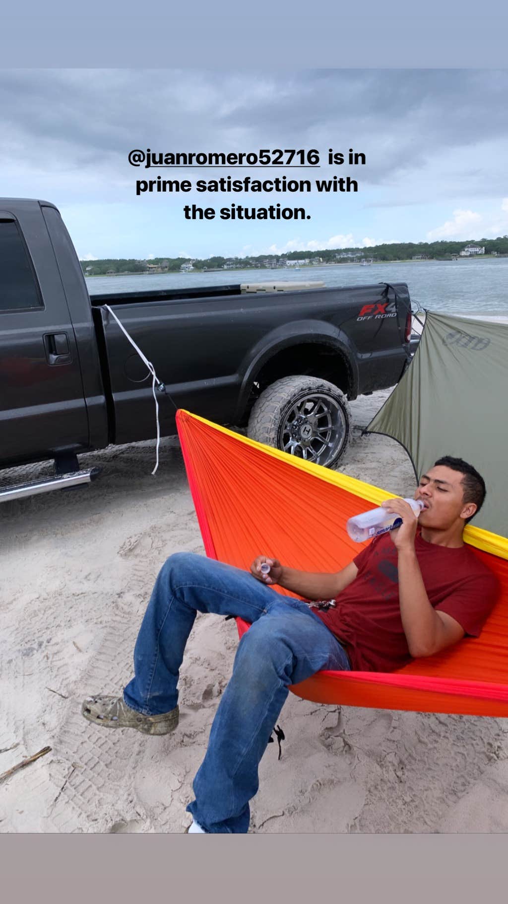 Camper-submitted photo at Freeman Park near Wrightsville Beach, NC