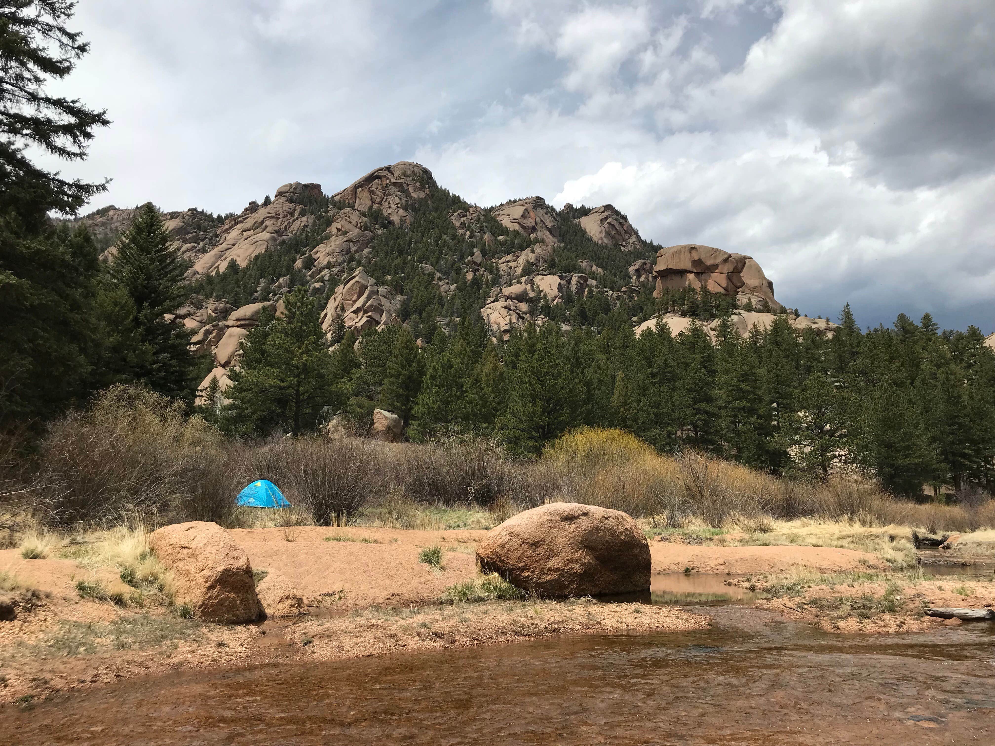 Goose creek outlet trail camp