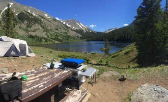 Camping near Collegiate Peaks: Mirror Lake, Pitkin, Colorado