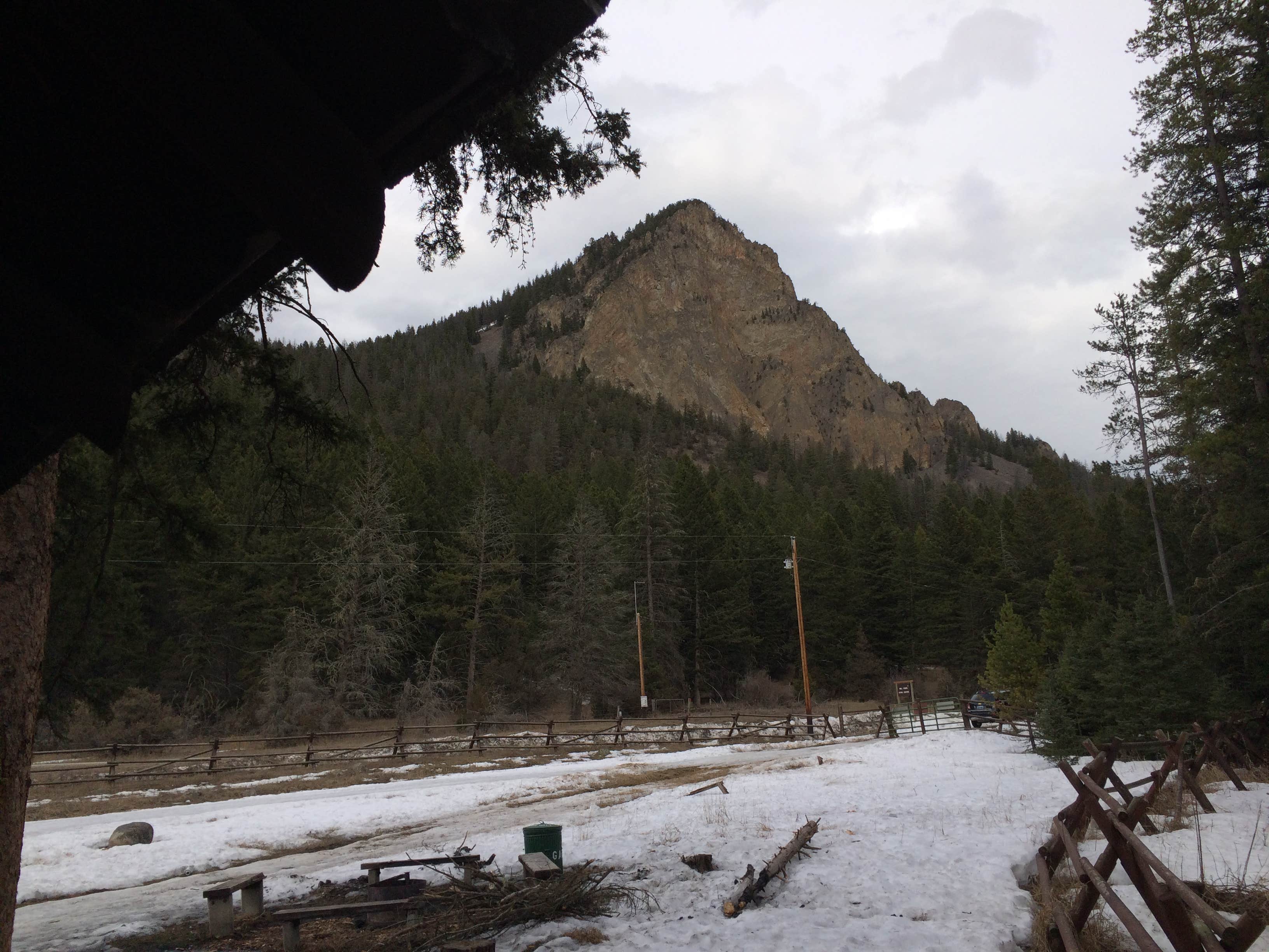 Camper-submitted photo at Mill Creek Cabin near Gardiner, MT