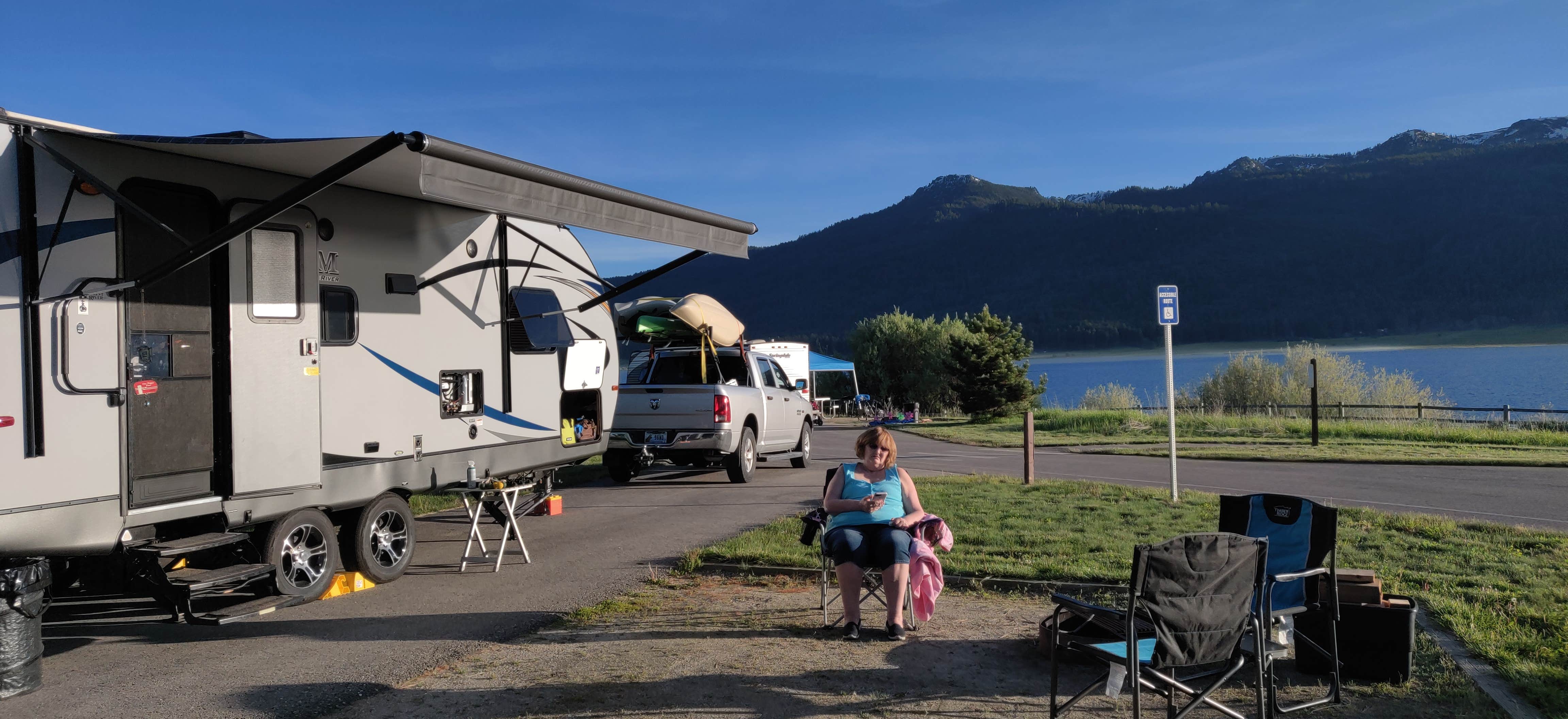 Camper submitted image from Sage Bluff Campground — Lake Cascade State Park - 5