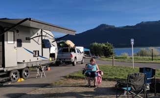Jamie R.'s photo of rv camping at Sage Bluff Campground — Lake Cascade State Park near Yellow Pine, ID