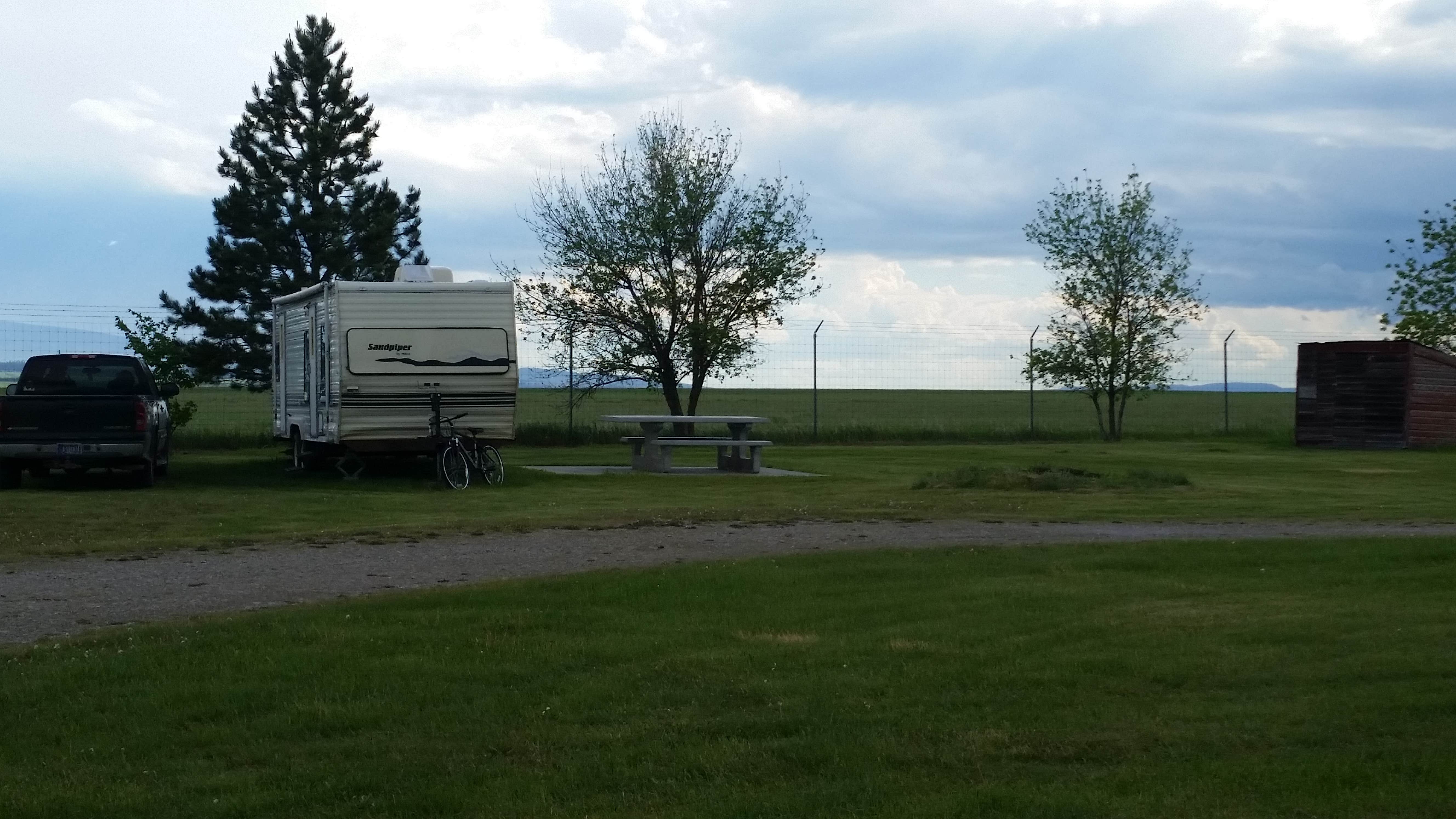 Dexter I.'s photo of rv camping at Kiwanis Park near Moore, MT