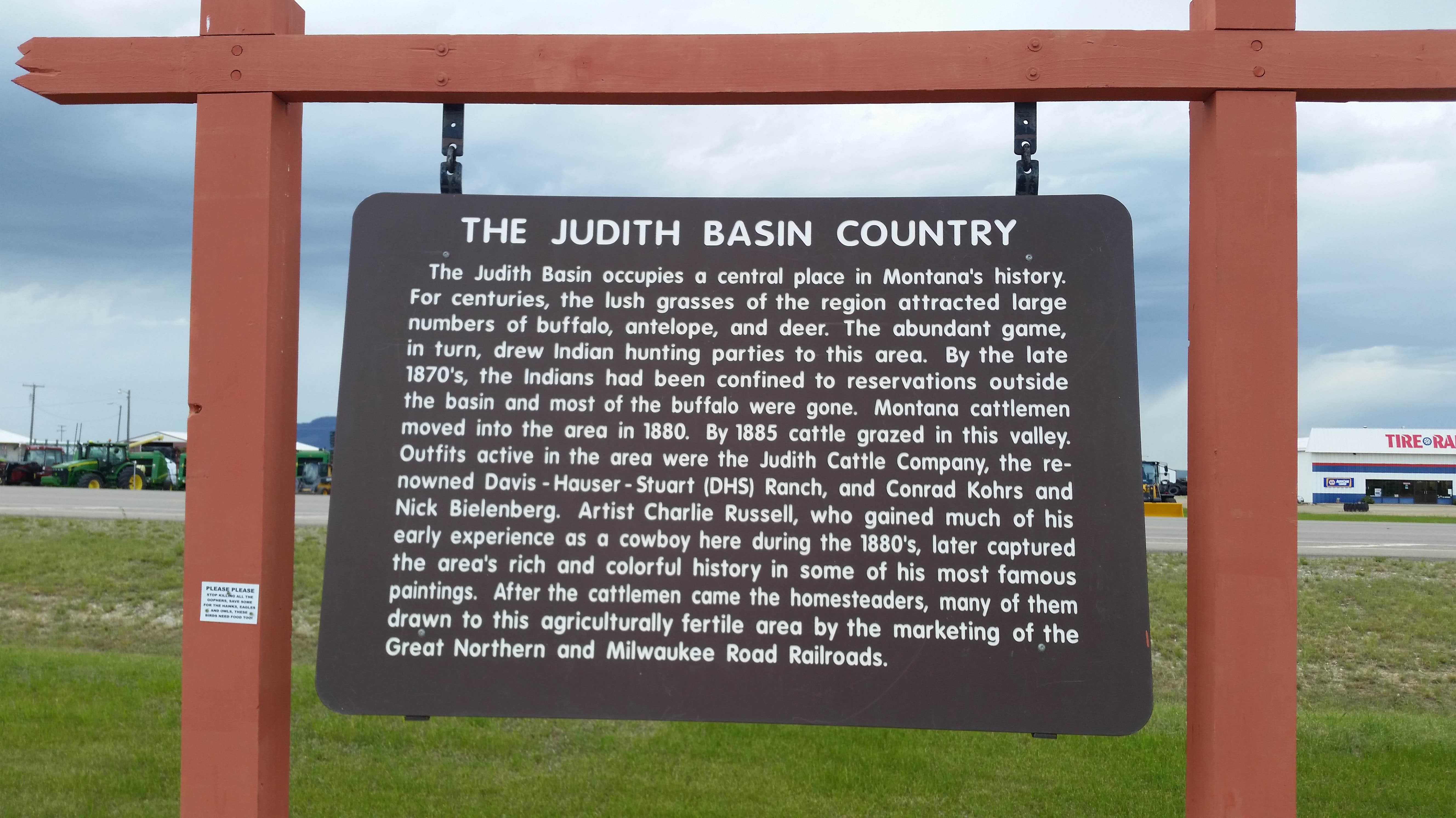 Camper-submitted photo at Kiwanis Park near Moore, MT