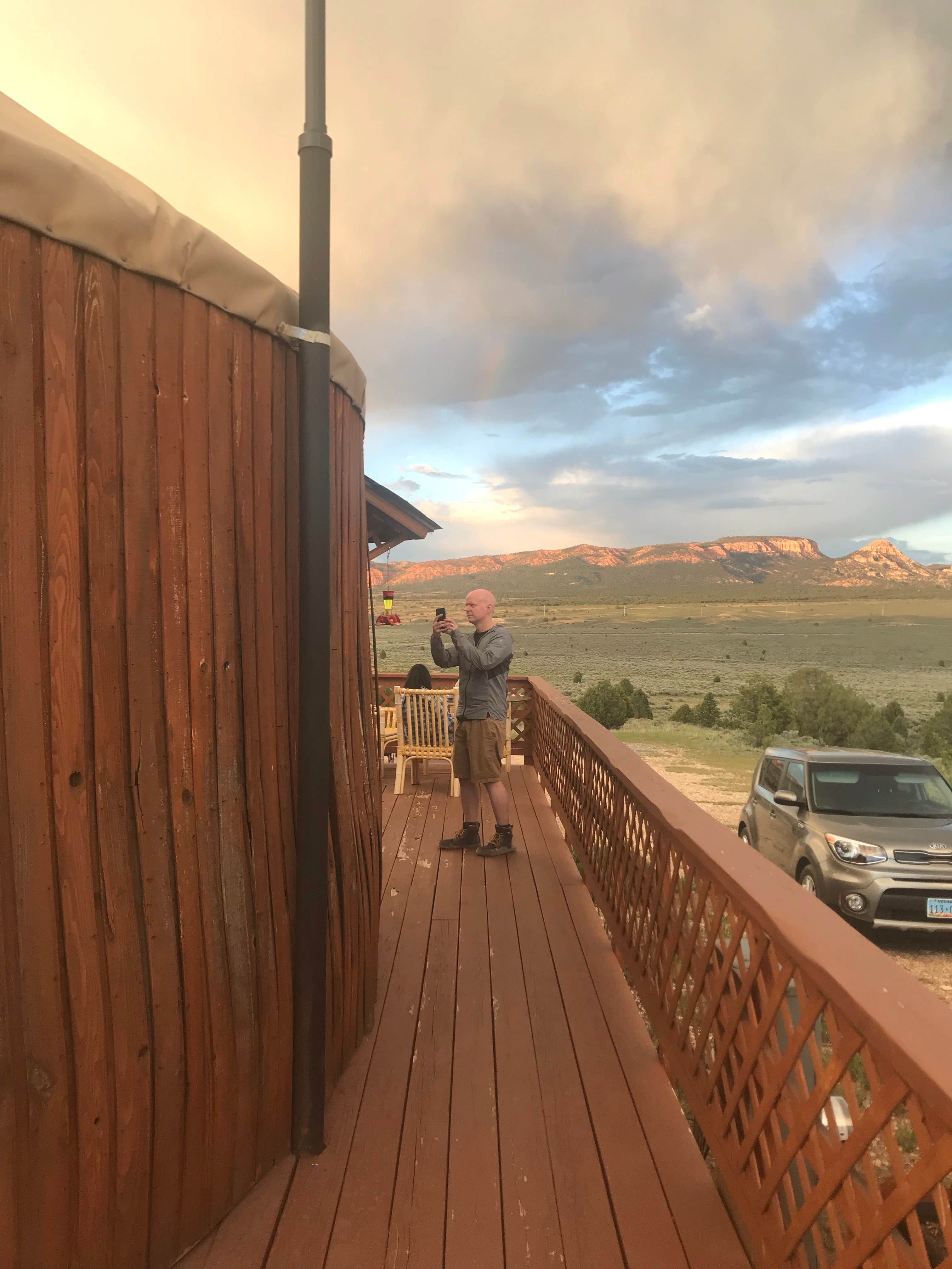 Camper submitted image from Bryce Canyon Yurt - 1