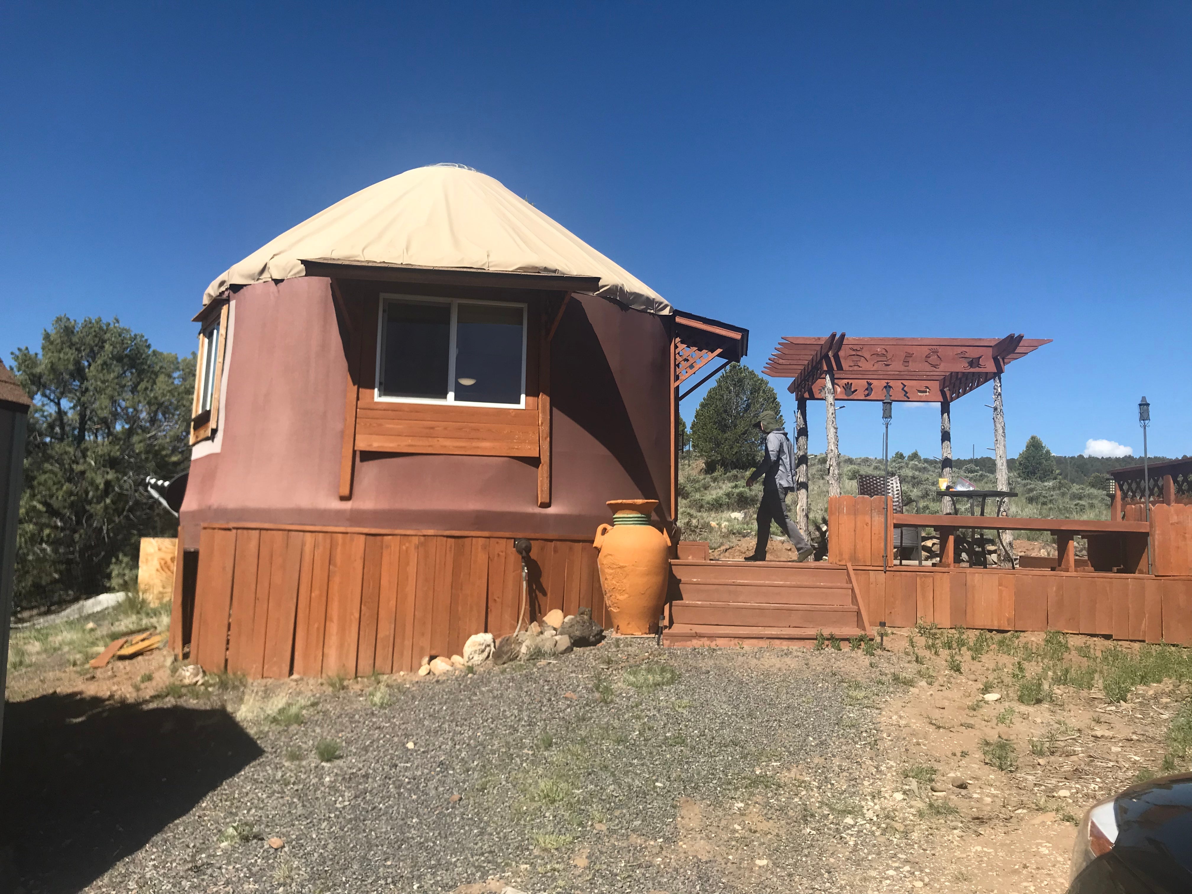 Camper submitted image from Bryce Canyon Yurt - 5