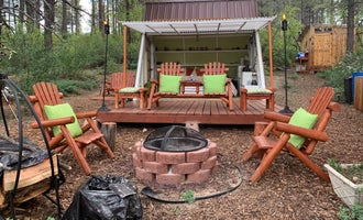 Camping near Zion Ponderosa Ranch Resort: Zion A-Frame Cabin, Springdale, Utah