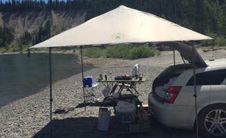 Bryan B.'s photo of a dispersed camping area at Middle Fork Flathead River Dispersed in Montana