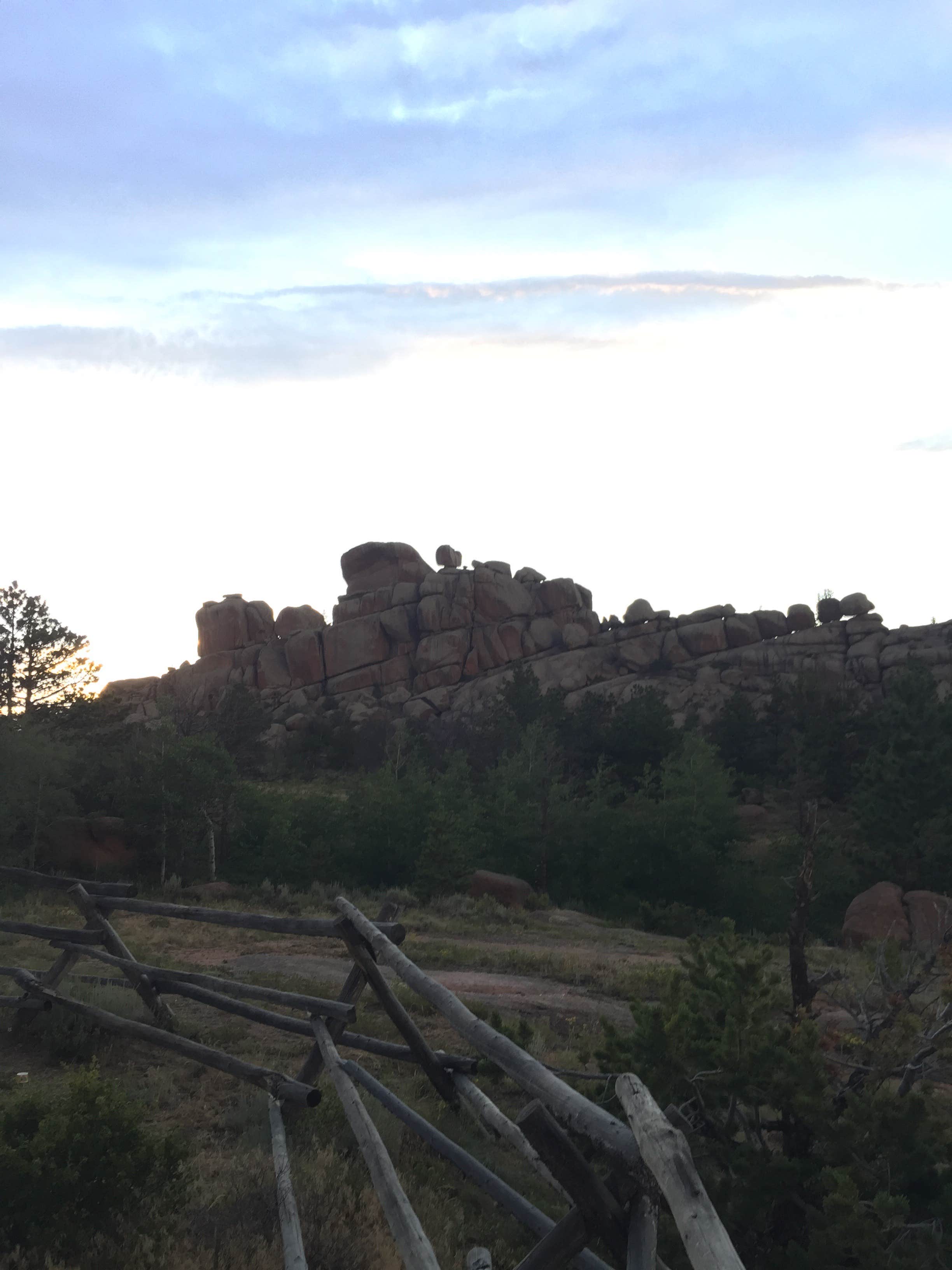 Camper-submitted photo at Forest Service Road 700 Designated Dispersed Camping near Buford, WY