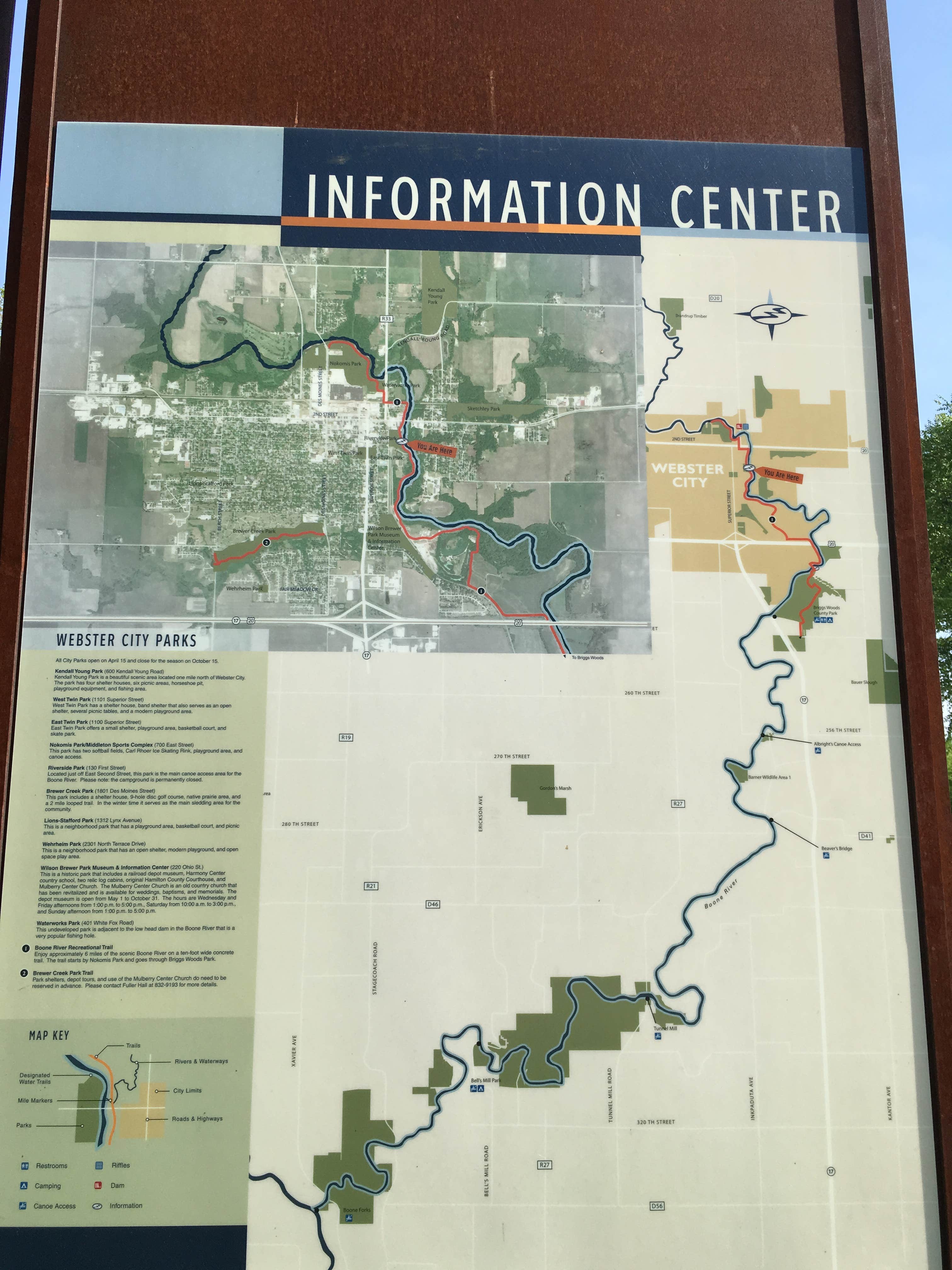 Camper-submitted photo at Riverside Park near Webster City, IA