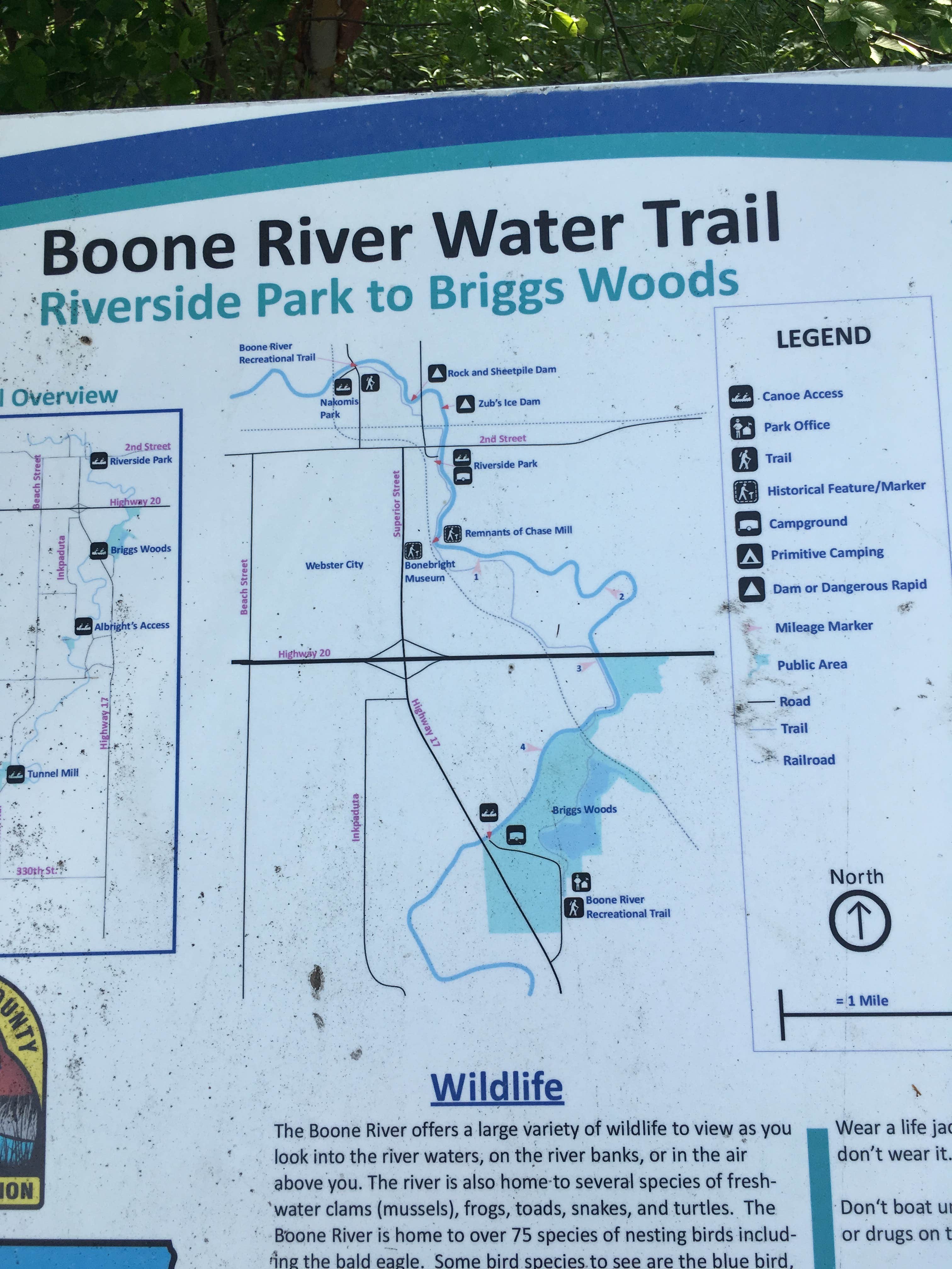 Camper-submitted photo at Riverside Park near Webster City, IA