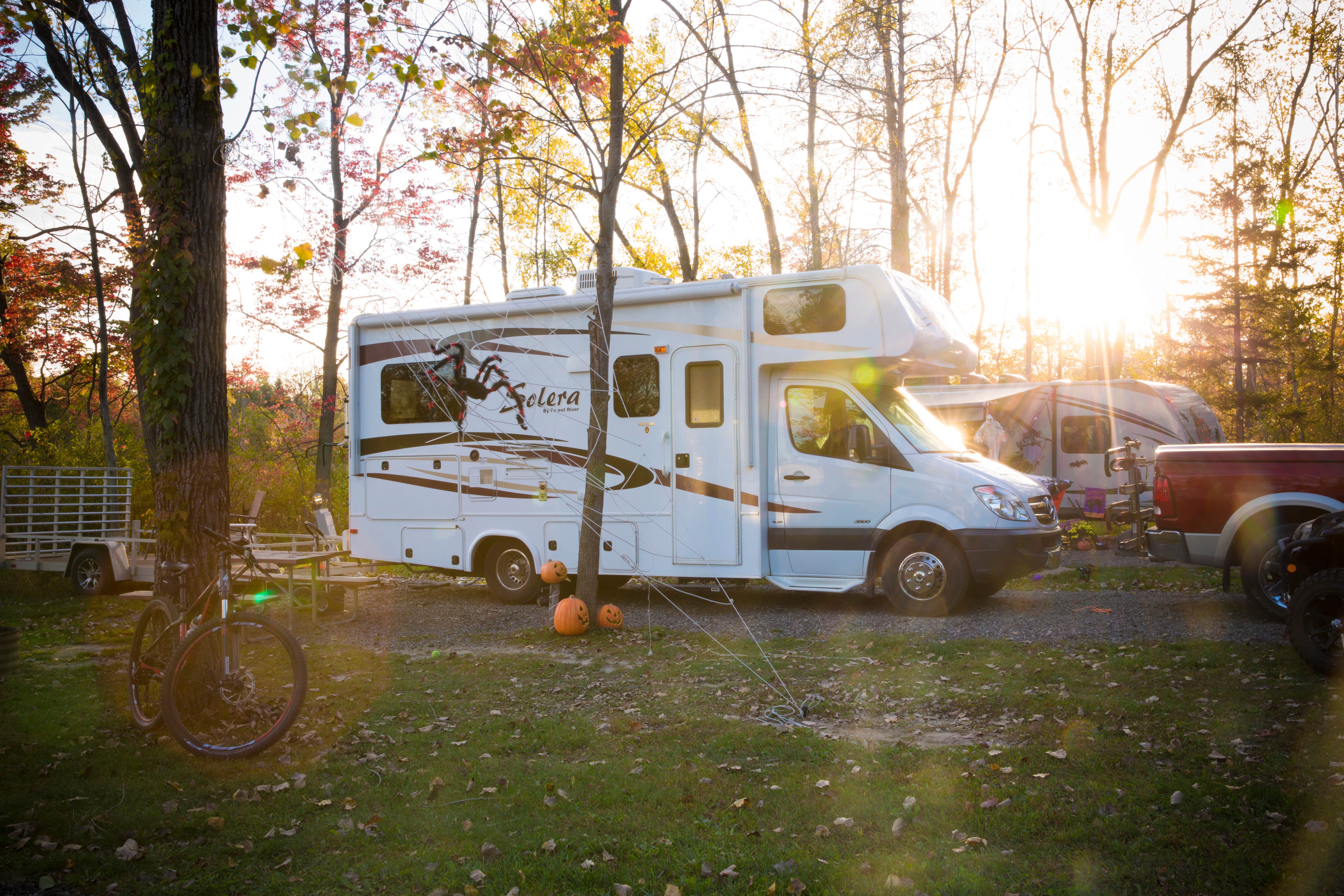 Outdoor Adventures Lake Shore Resort Camping Davison, MI