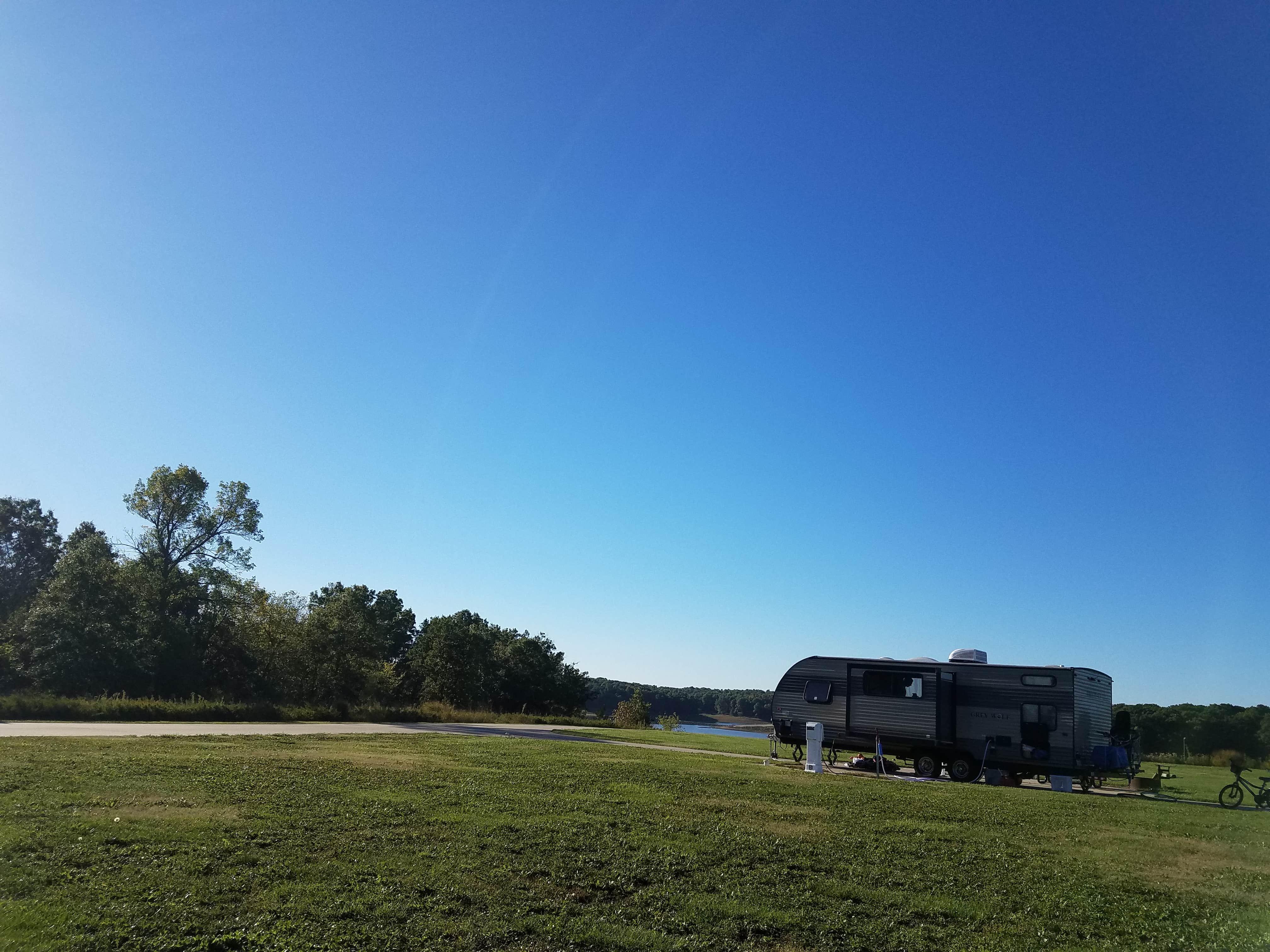Mia L.'s photo of rv camping at Honey Creek Resort near Drakesville, IA
