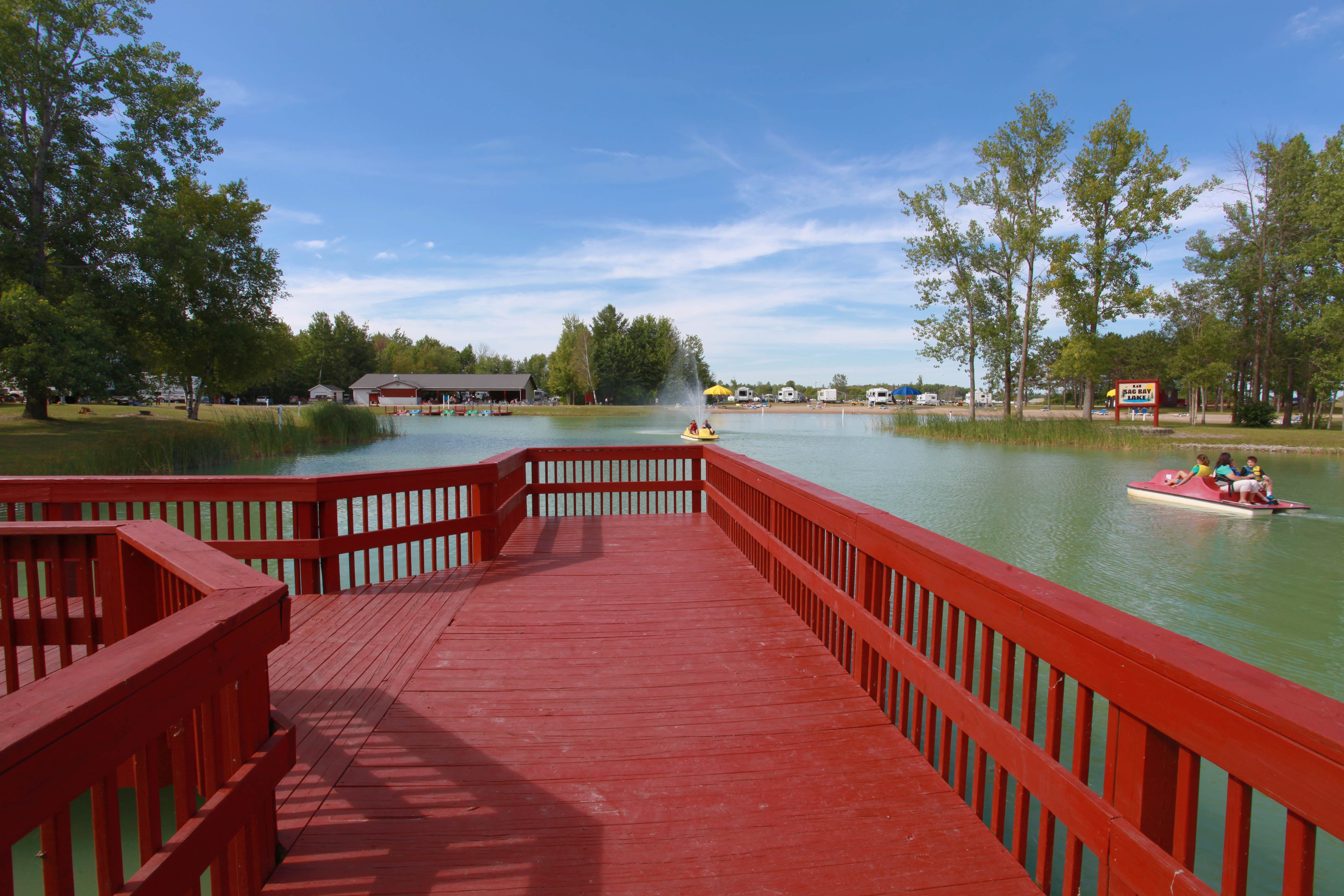 Camper-submitted photo at Outdoor Adventures Saginaw Bay Resort near Pinconning, MI