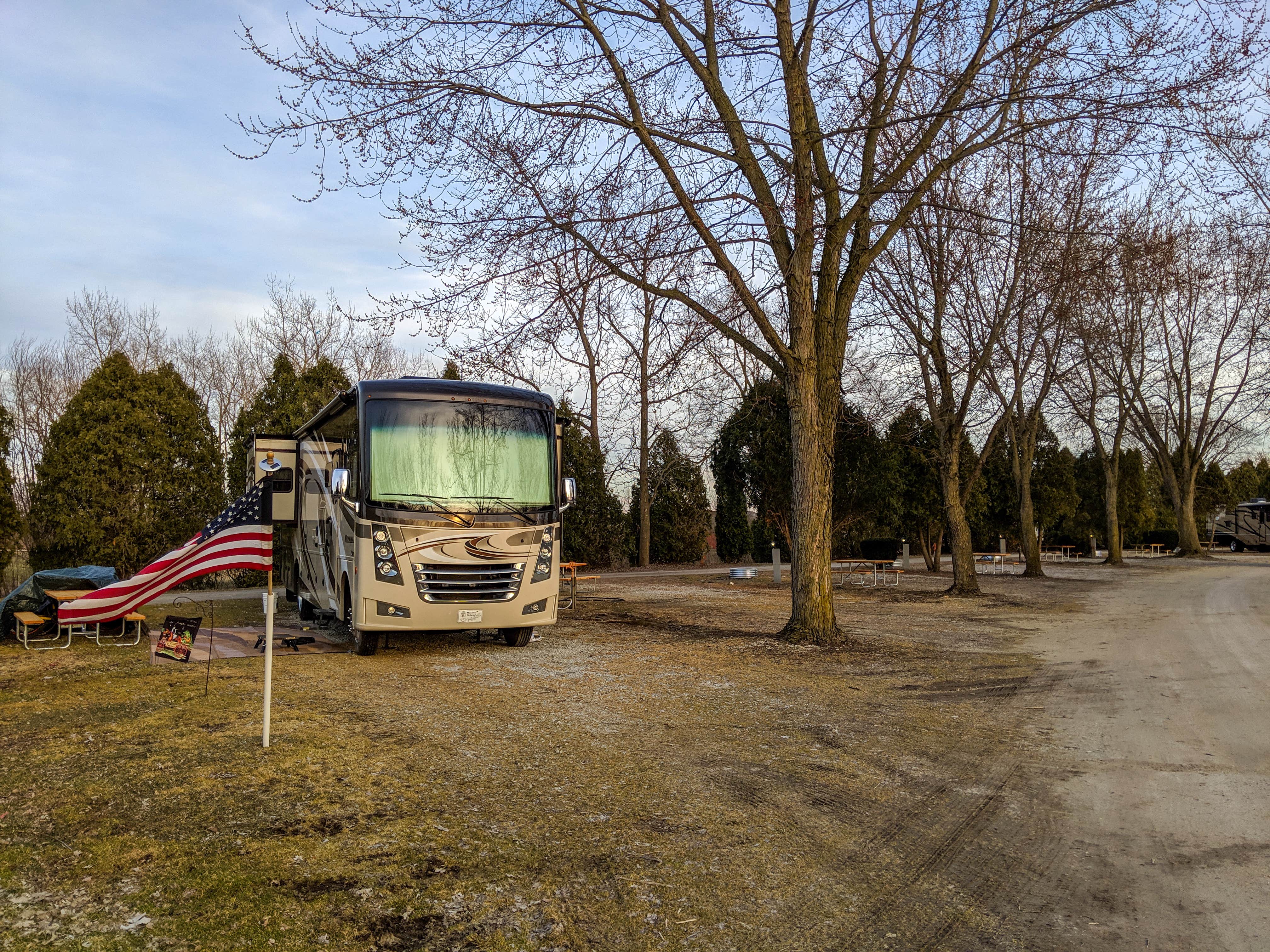 Drew P.'s photo of rv camping at Venture Out Resorts Arrowhead Lakes Resort near St. Marys, OH