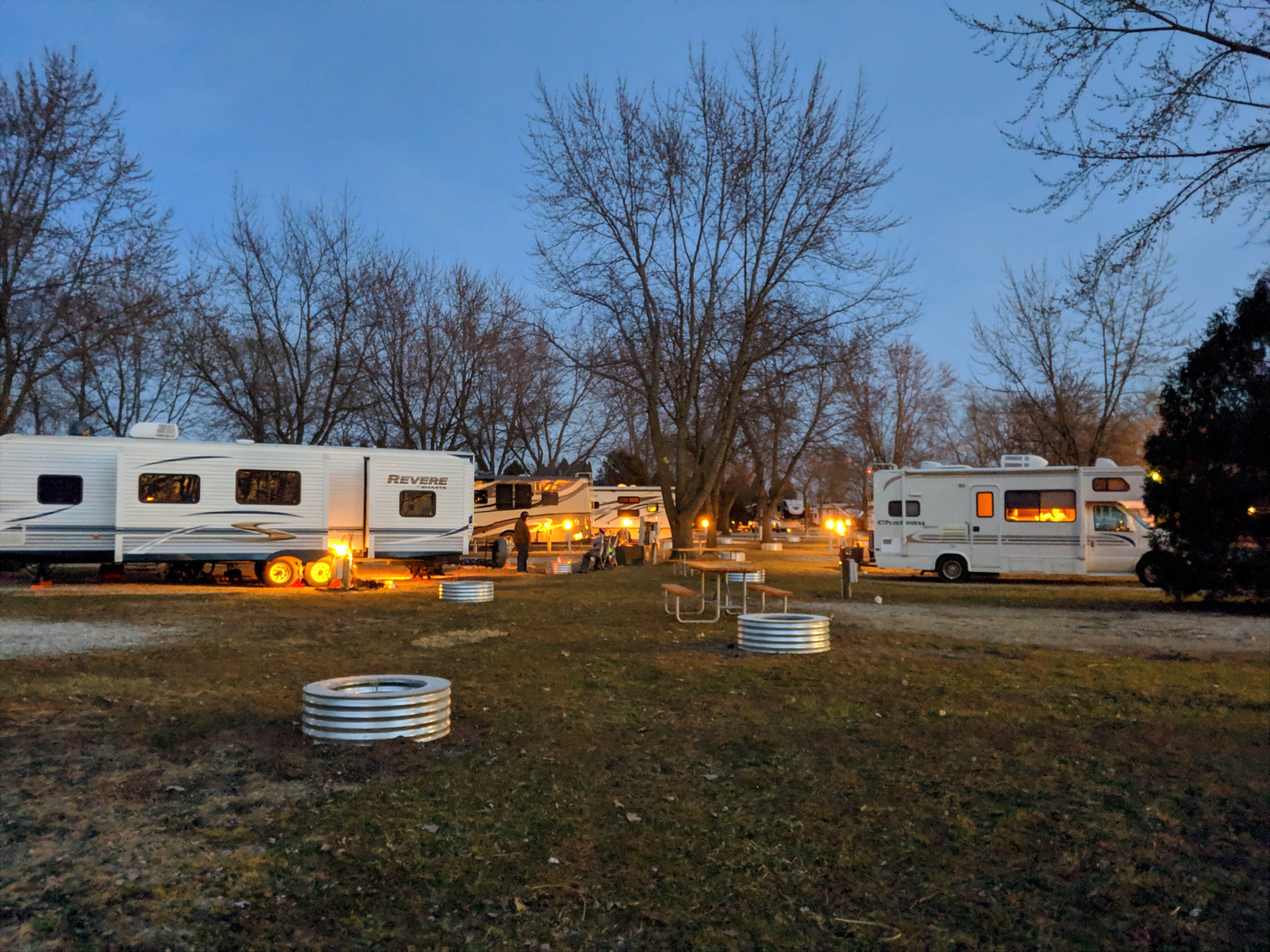 Drew P.'s photo of rv camping at Venture Out Resorts Arrowhead Lakes Resort near Lakeview, OH
