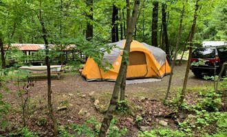 Camping near Jonestown/Hershey KOA: Camp A While, Muir, Pennsylvania