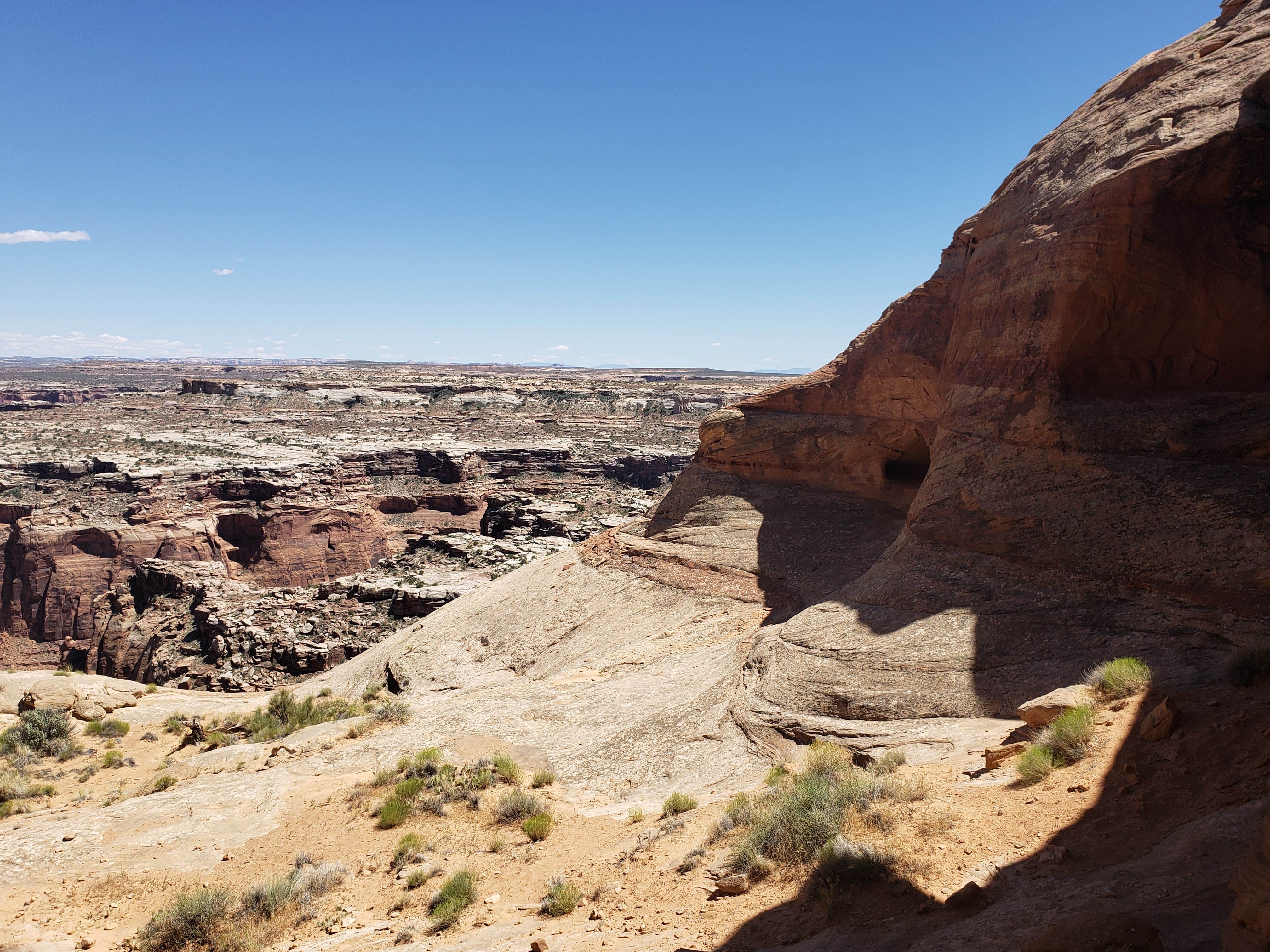 Camping near Moonshine Wash TH: Fivehole Arch TH, Canyonlands National Park, Utah