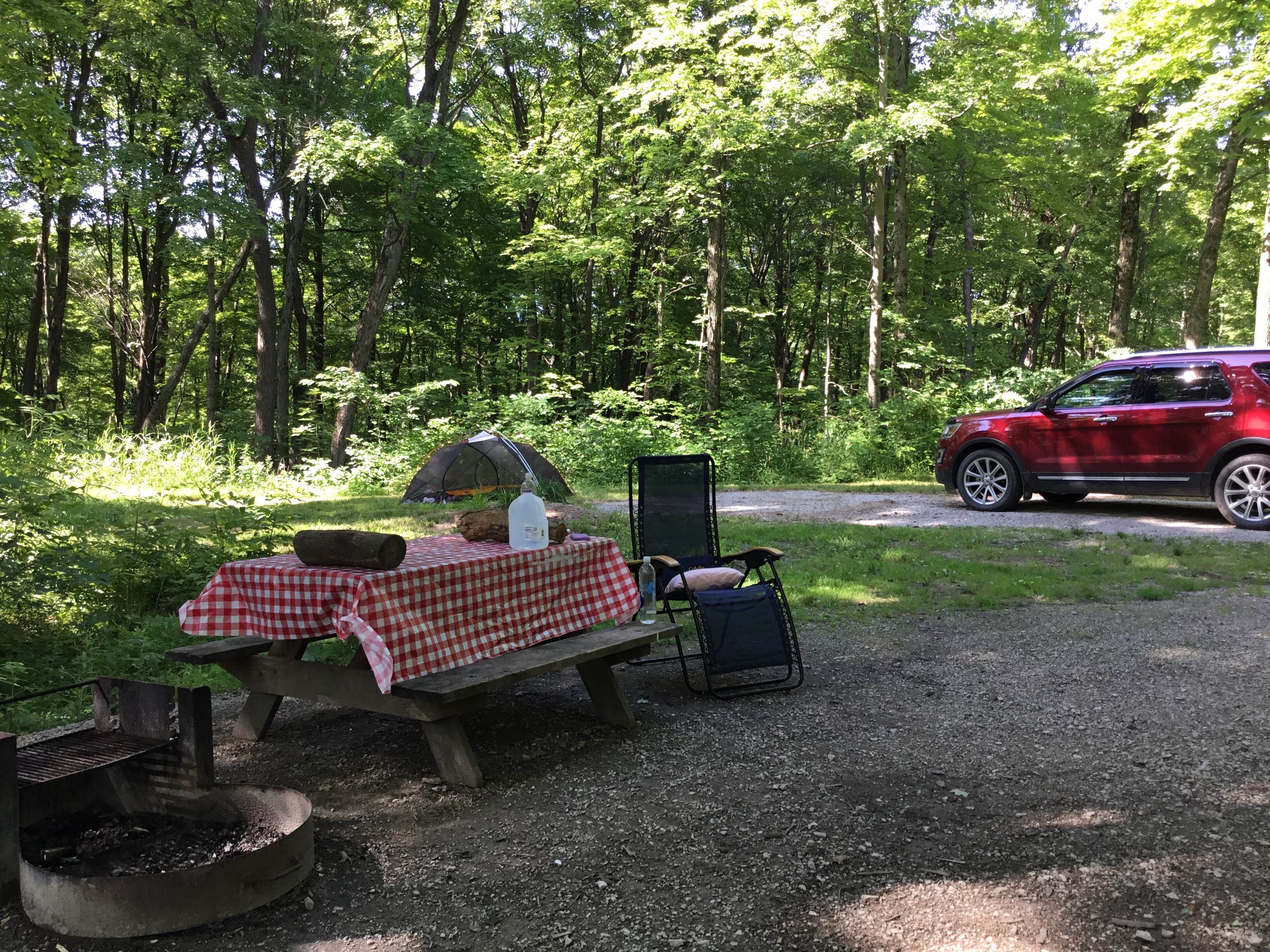 Ginger T.'s photo at Oak Ridge Camping Area — Morgan-Monroe State Forest near Speedway, IN