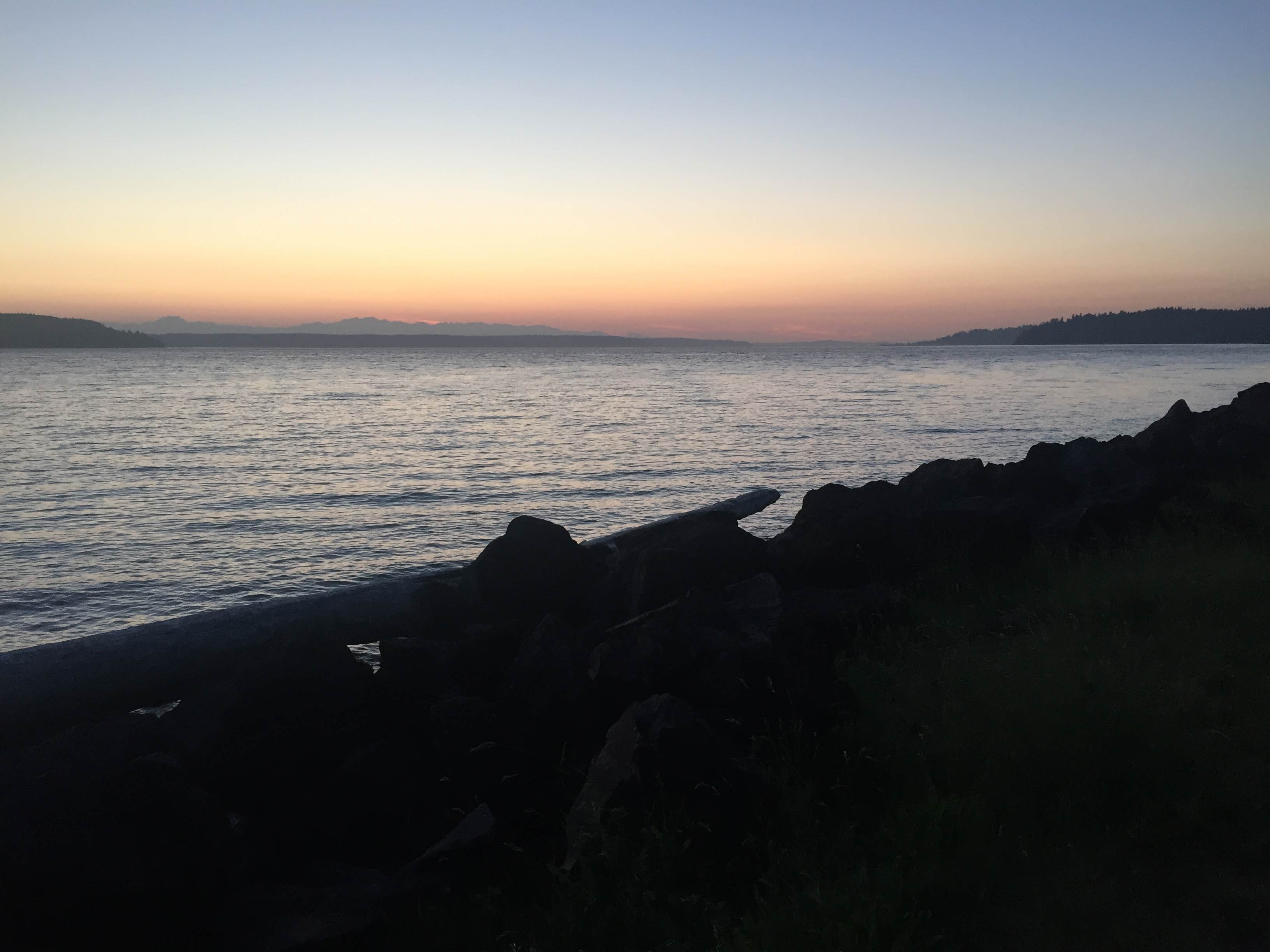 Camper-submitted photo at Saltwater State Park Campground near Lake Tapps, WA
