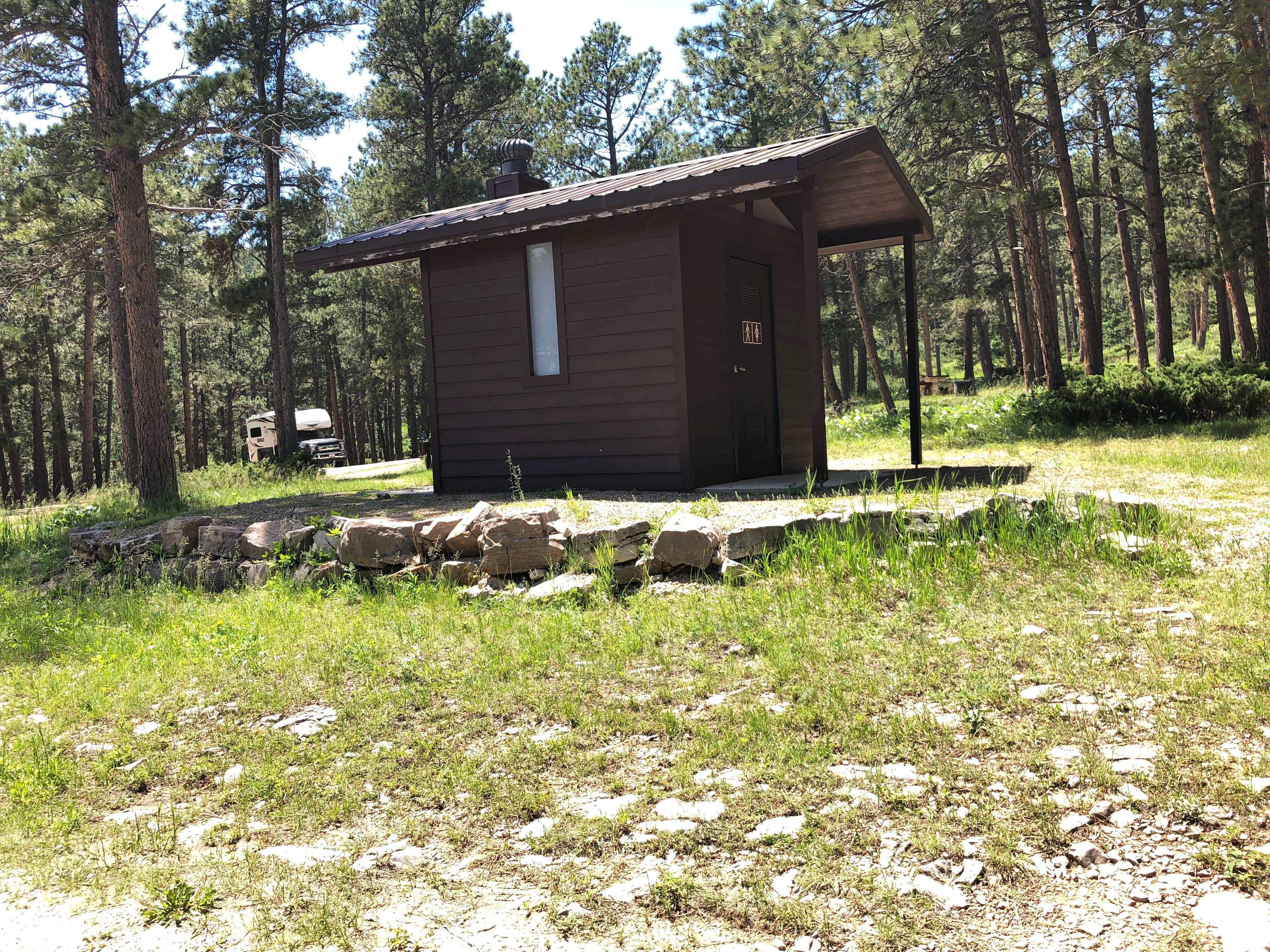 Art S.'s photo of glamping accommodations at Reuter Campground near Beulah, WY