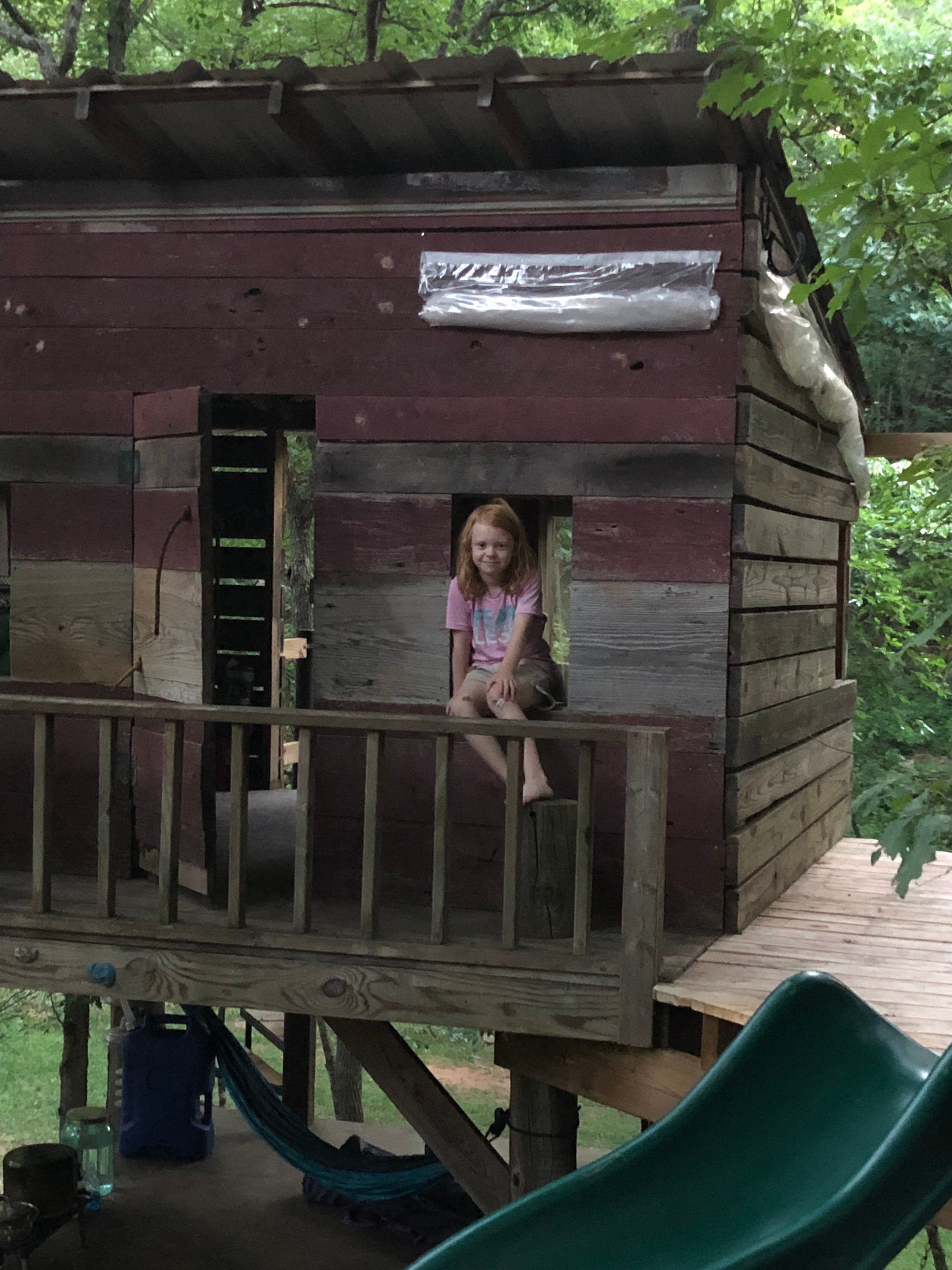 Camper submitted image from Charming Tree House in the Forest - 2