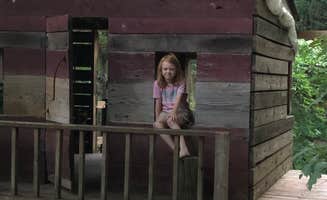 Erin S.'s photo of a cabin at Charming Tree House in the Forest near Cherry Log, GA