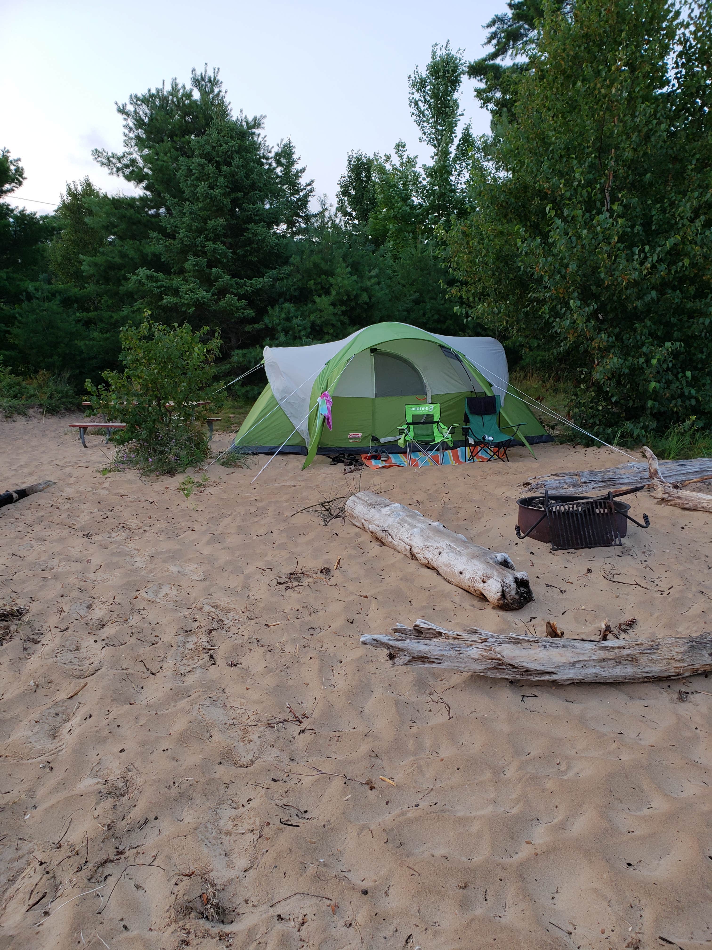 Dustin D.'s photo at Munising Tourist Park Campground near Munising, MI