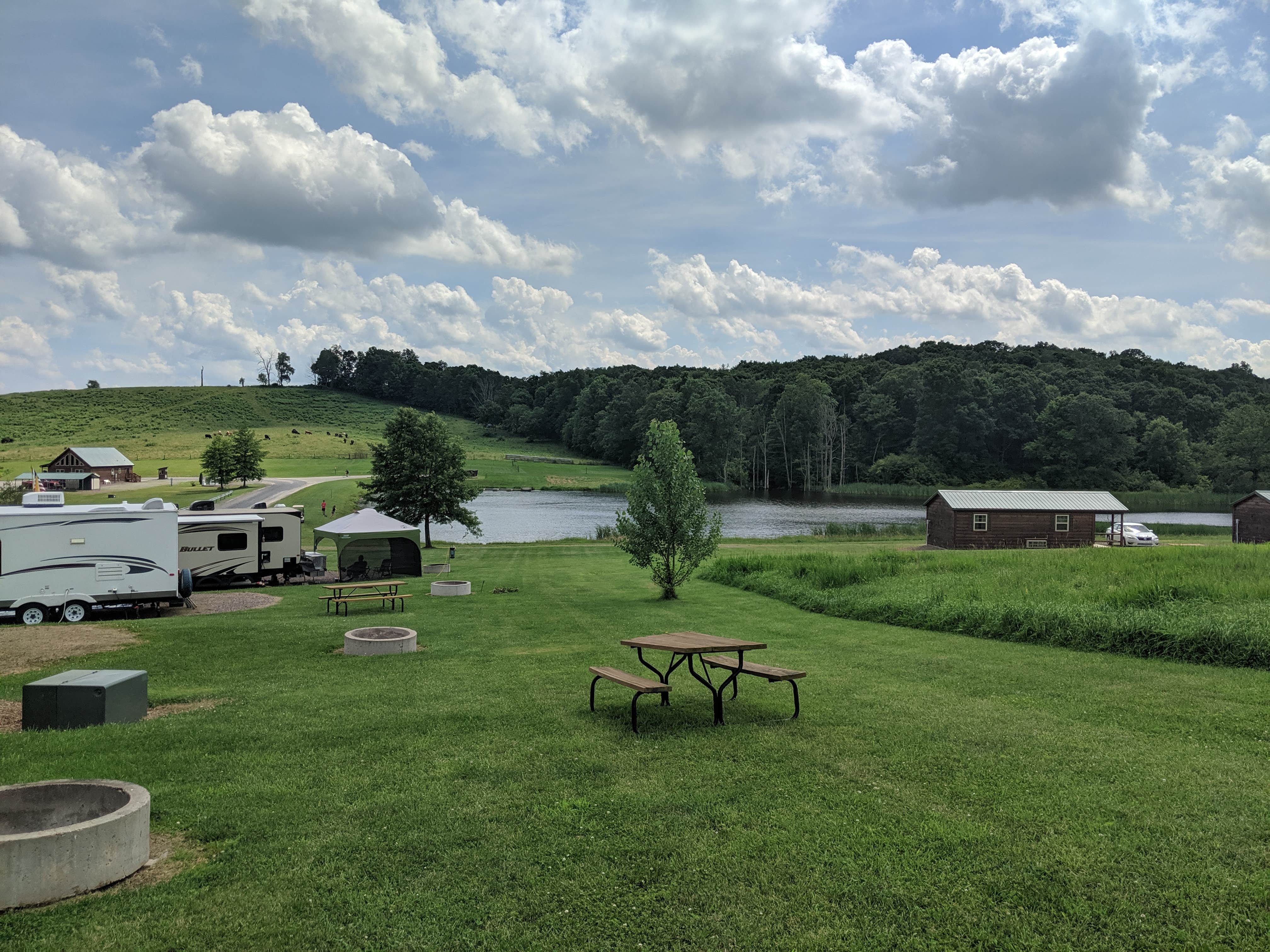 Sammii D.'s photo of rv camping at Hickory Hollow Campground near Confluence, PA