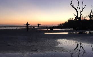 Samantha H.'s photo of a dispersed camping area at Caper's Island near Isle of Palms, SC