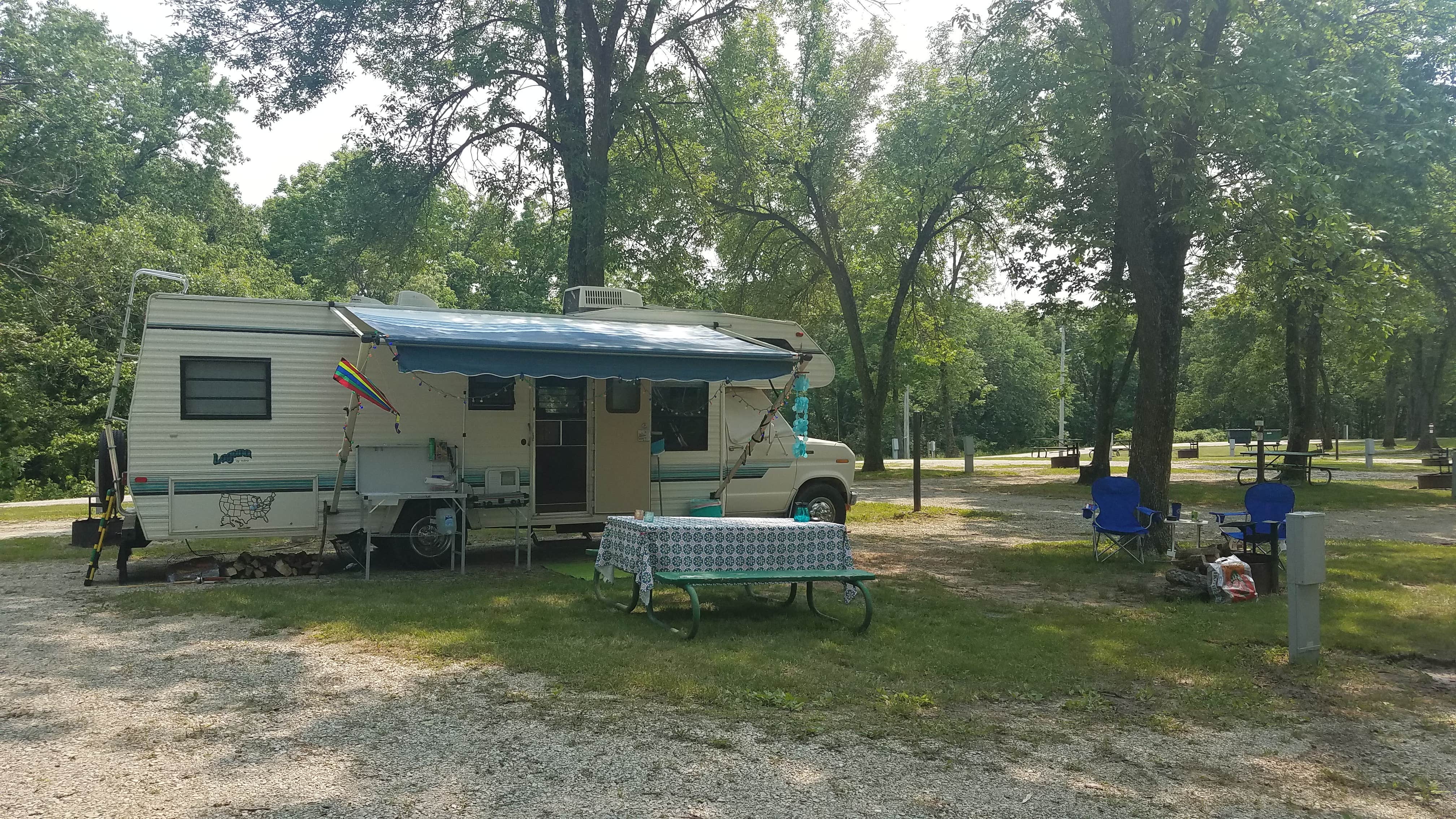 Camper submitted image from Nine Eagles State Park Campground - 5