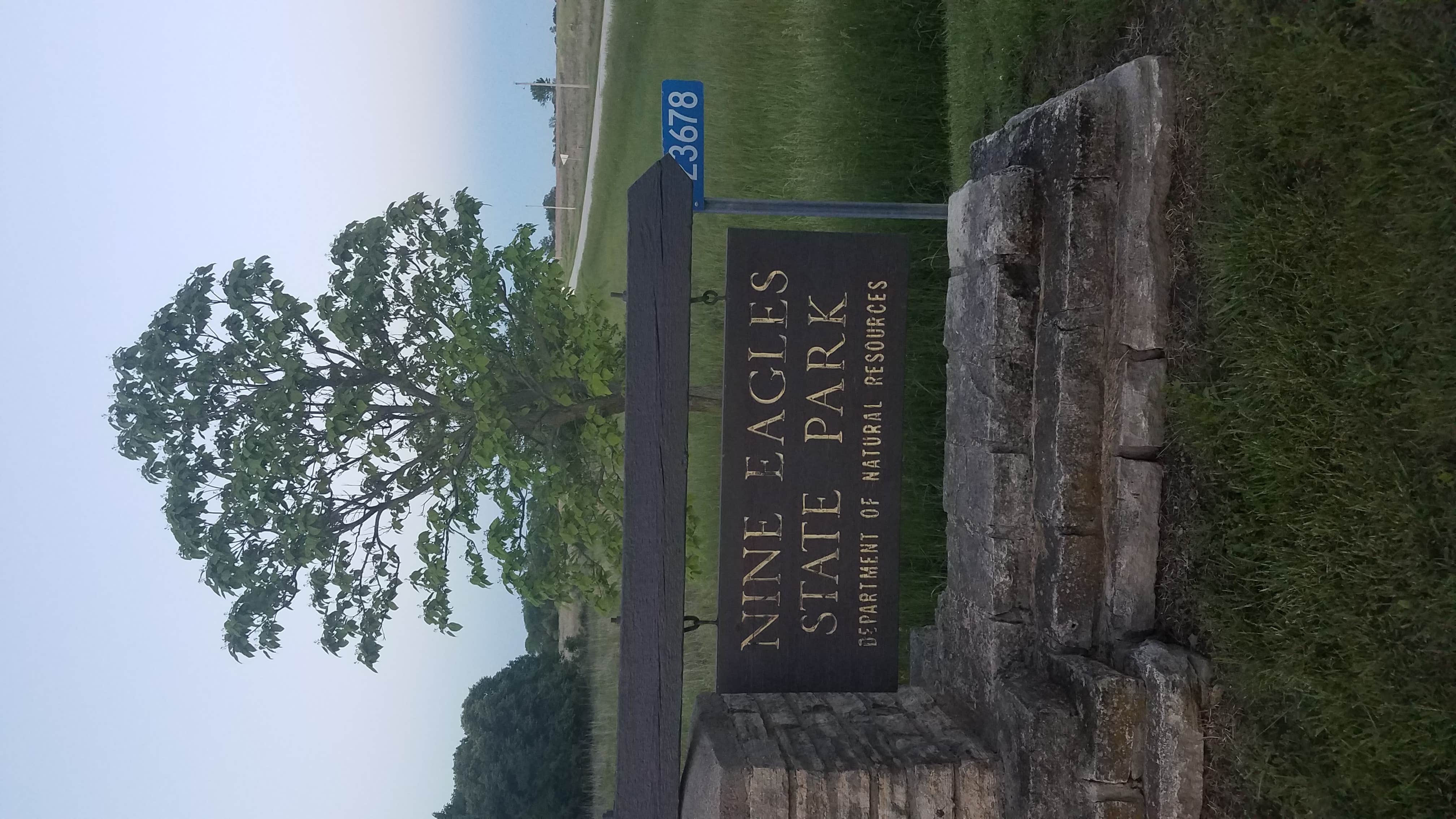 Camper-submitted photo at Nine Eagles State Park Campground near Mount Ayr, IA
