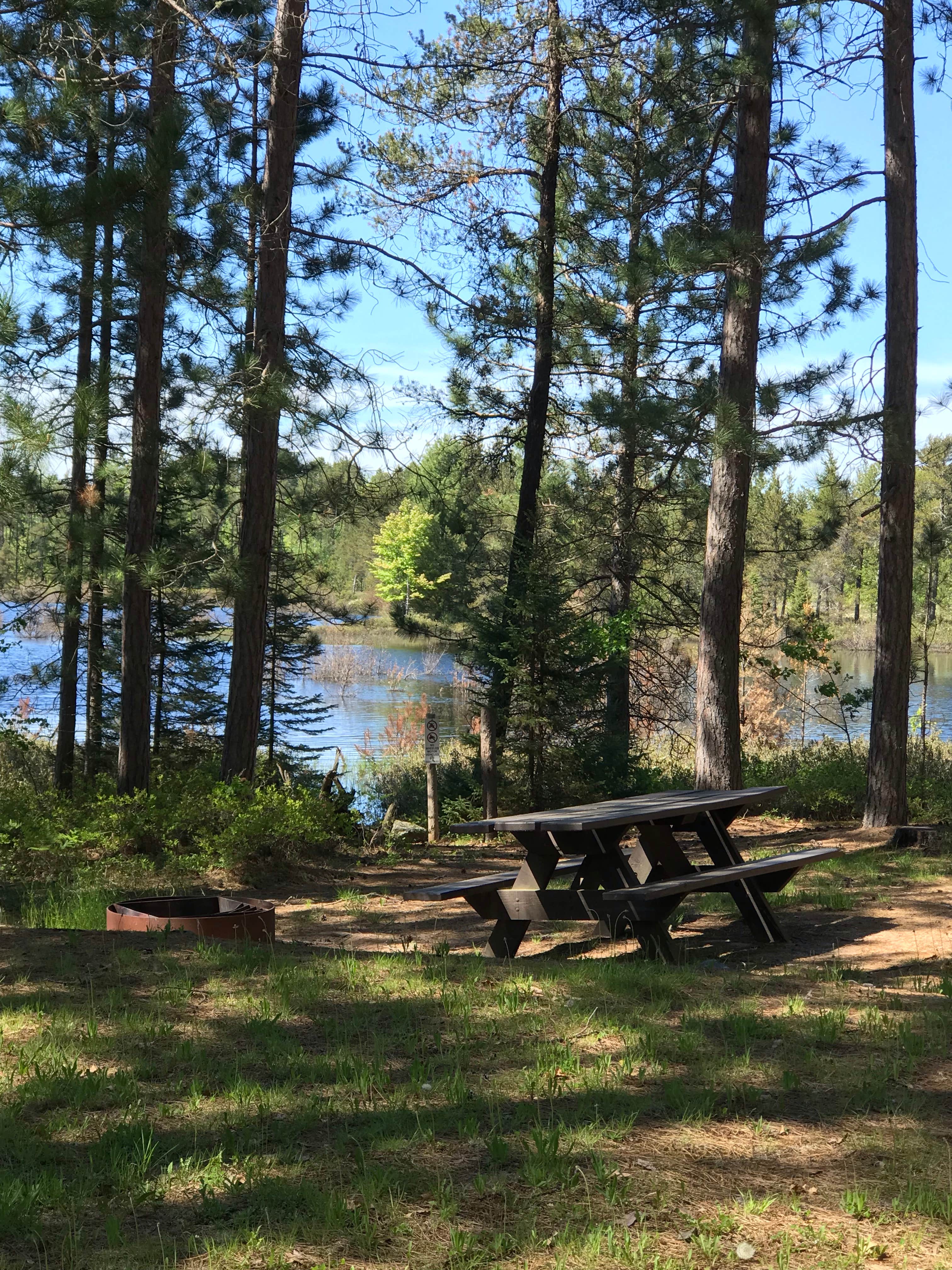 Camper-submitted photo at Big Lake Campground near Newberry, MI